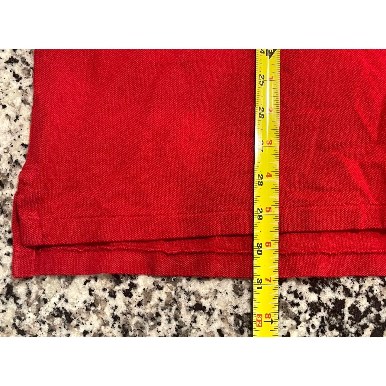 Ralph Lauren Polo Ralph Lauren Big Pony Shirt Red 2XL Slim Fit Short Sleeve Horse Mens Size US XXL / EU 58 / 5 - 2 Thumbnail
