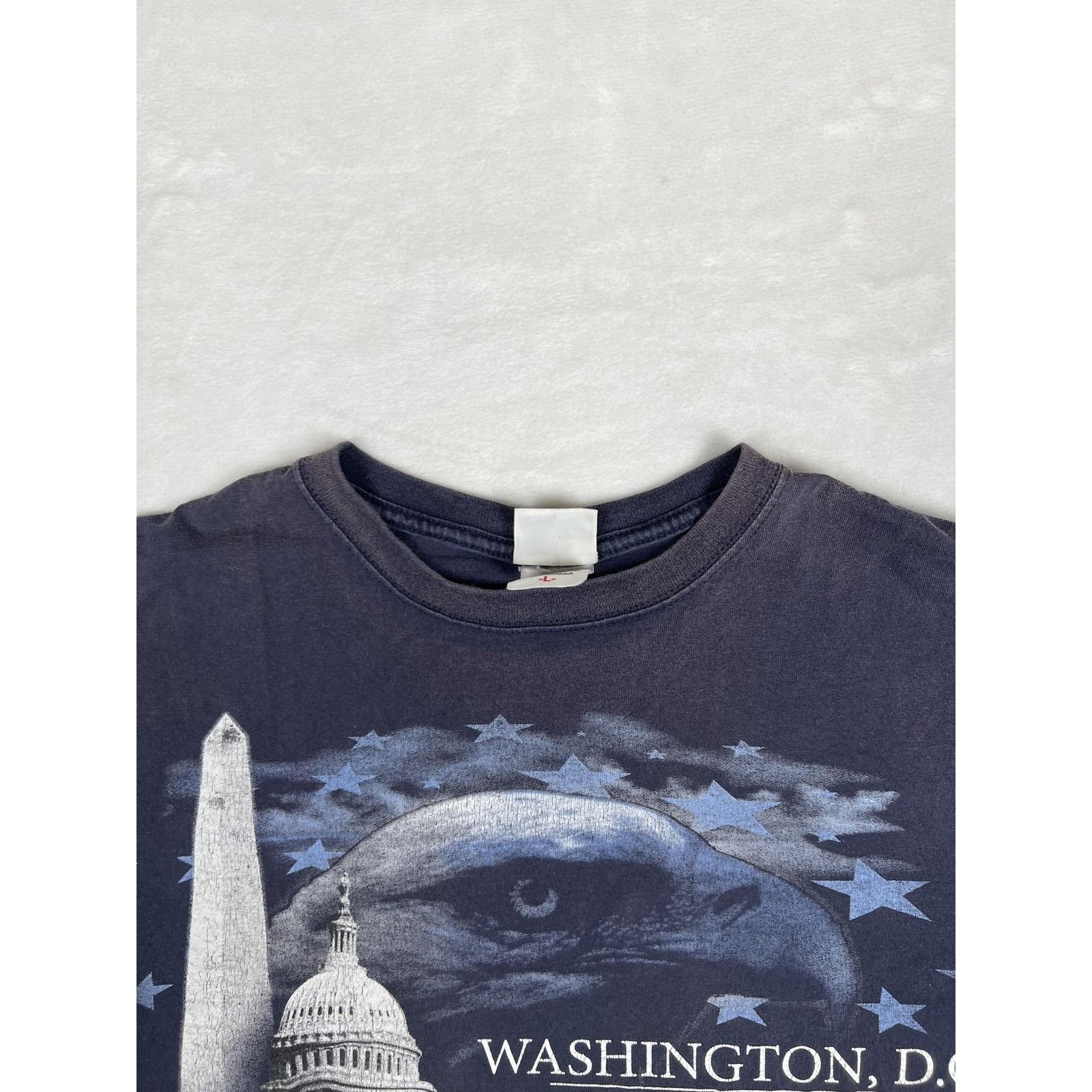 Other Vintage Smithsonian Washington DC Shirt Mens Large Navy Blue Size US L / EU 52-54 / 3 - 5 Thumbnail