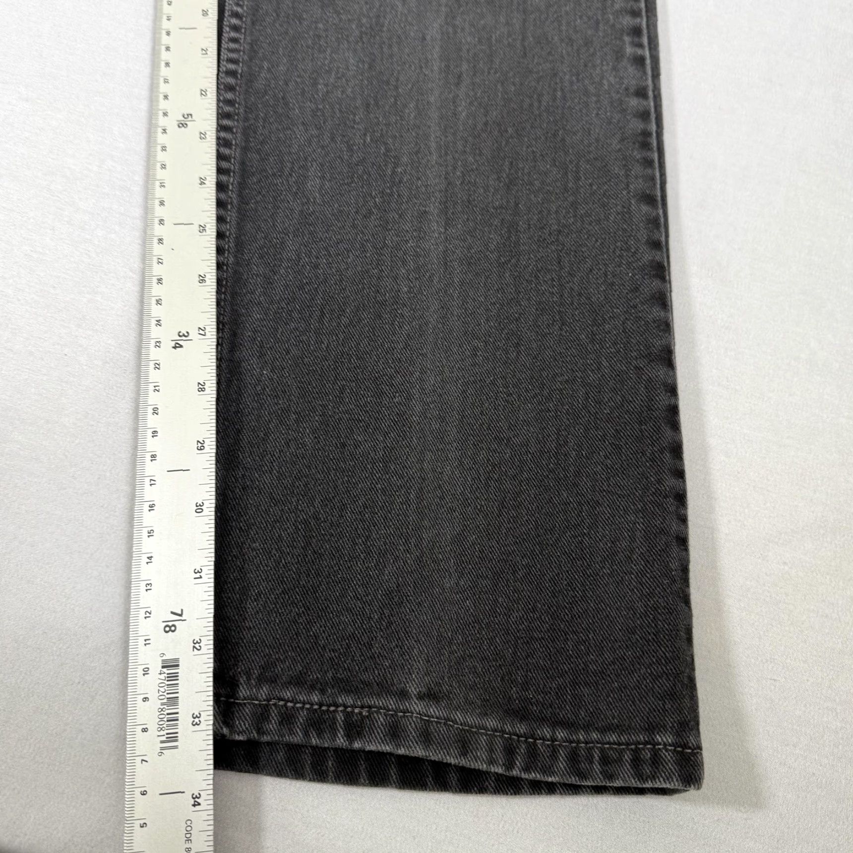 Levi's VINTAGE Levi's Jeans Men 32x34 Black 505 Straight Fit Denim Pants Western 90s Y2K Shirt Size US 32 / EU 48 - 4 Thumbnail