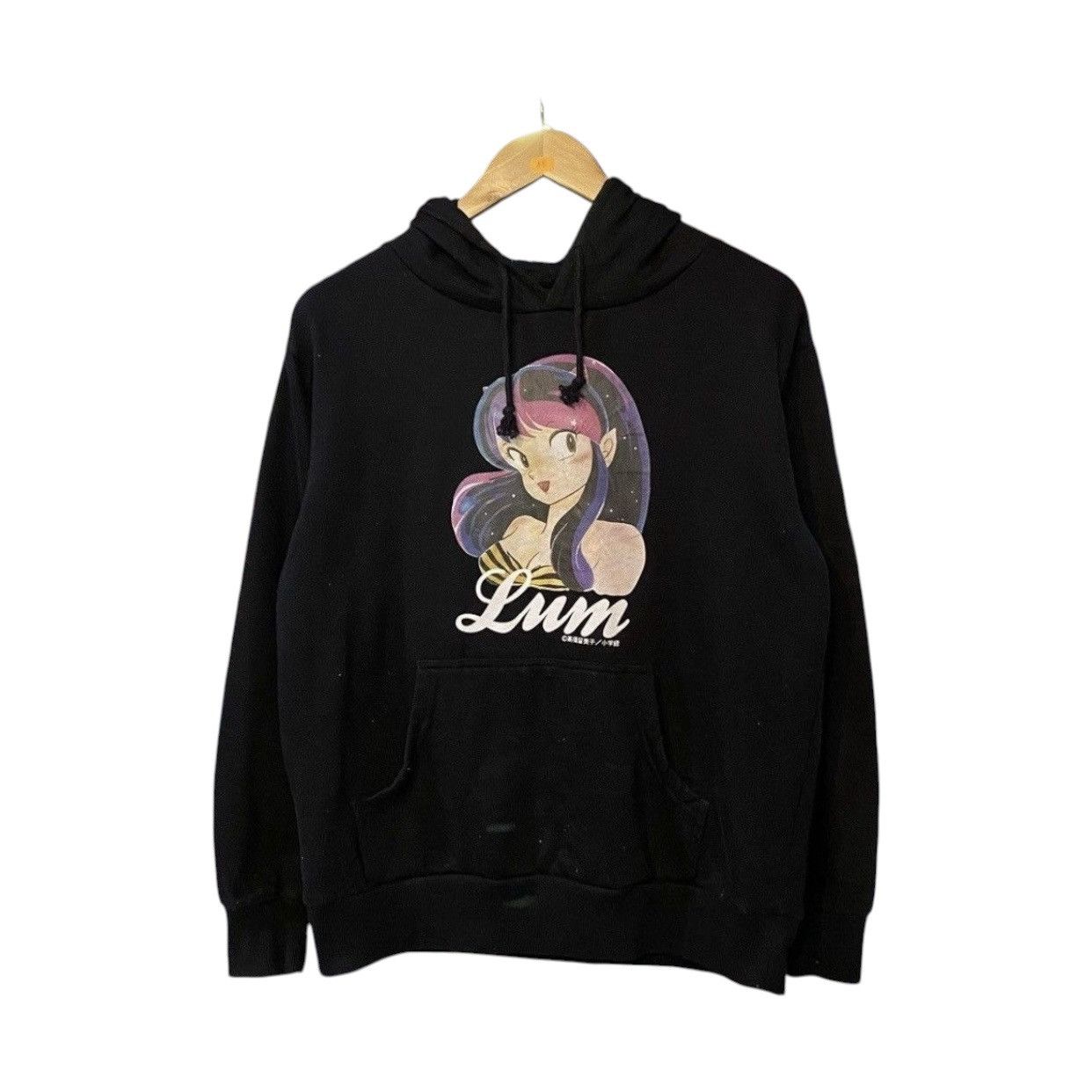 Urusei Yatsura Lum Invader Hoodie Shogakukan Anime Black