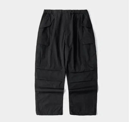 Japanese Brand 20AW Indigo Union Japan Black Nylon Quick Dry Pants Size US 34 / EU 50 - 1 Thumbnail