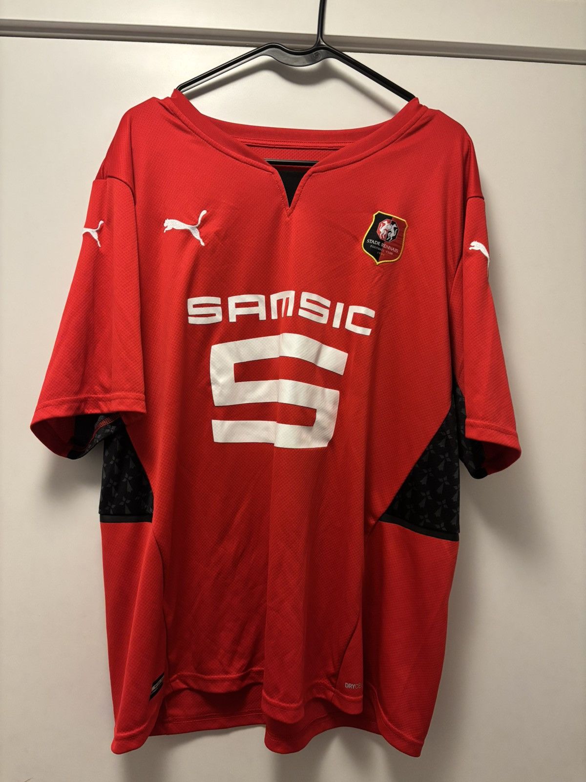 Puma Stade Rennais Home Jersey Size US XXL / EU 58 / 5 - 1 Thumbnail