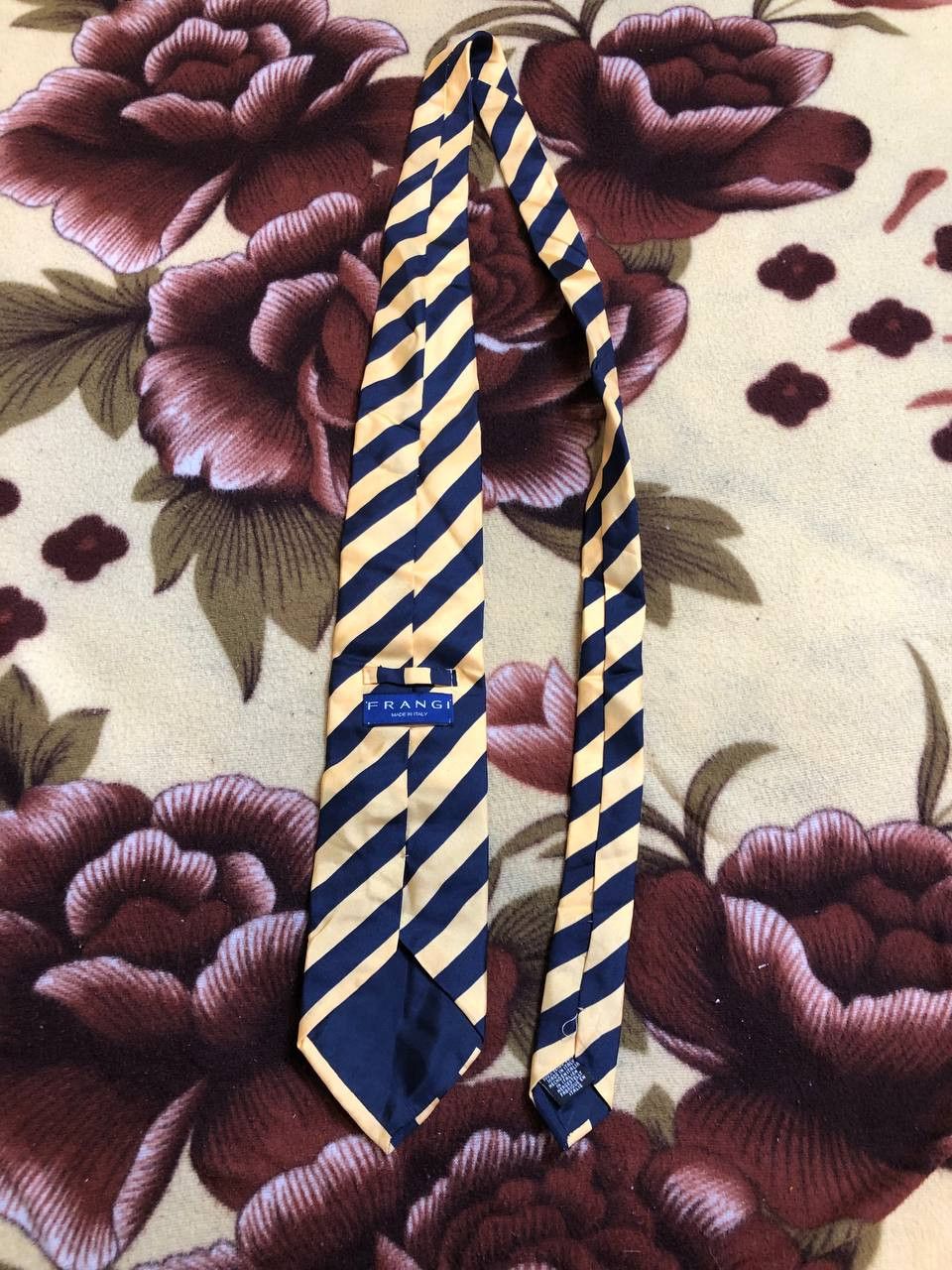 Vintage Vintage Men's Neck Tie Frangi SILK Size ONE SIZE - 7 Thumbnail