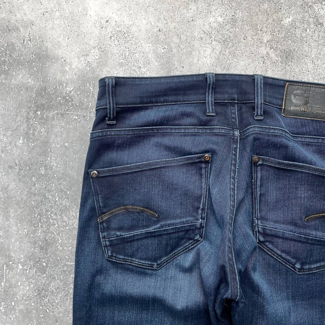 G-Star G-Star Raw Revend Super Slim Stretch Jeans Blue Dark Aged Size US 32 / EU 48 - 19 Thumbnail