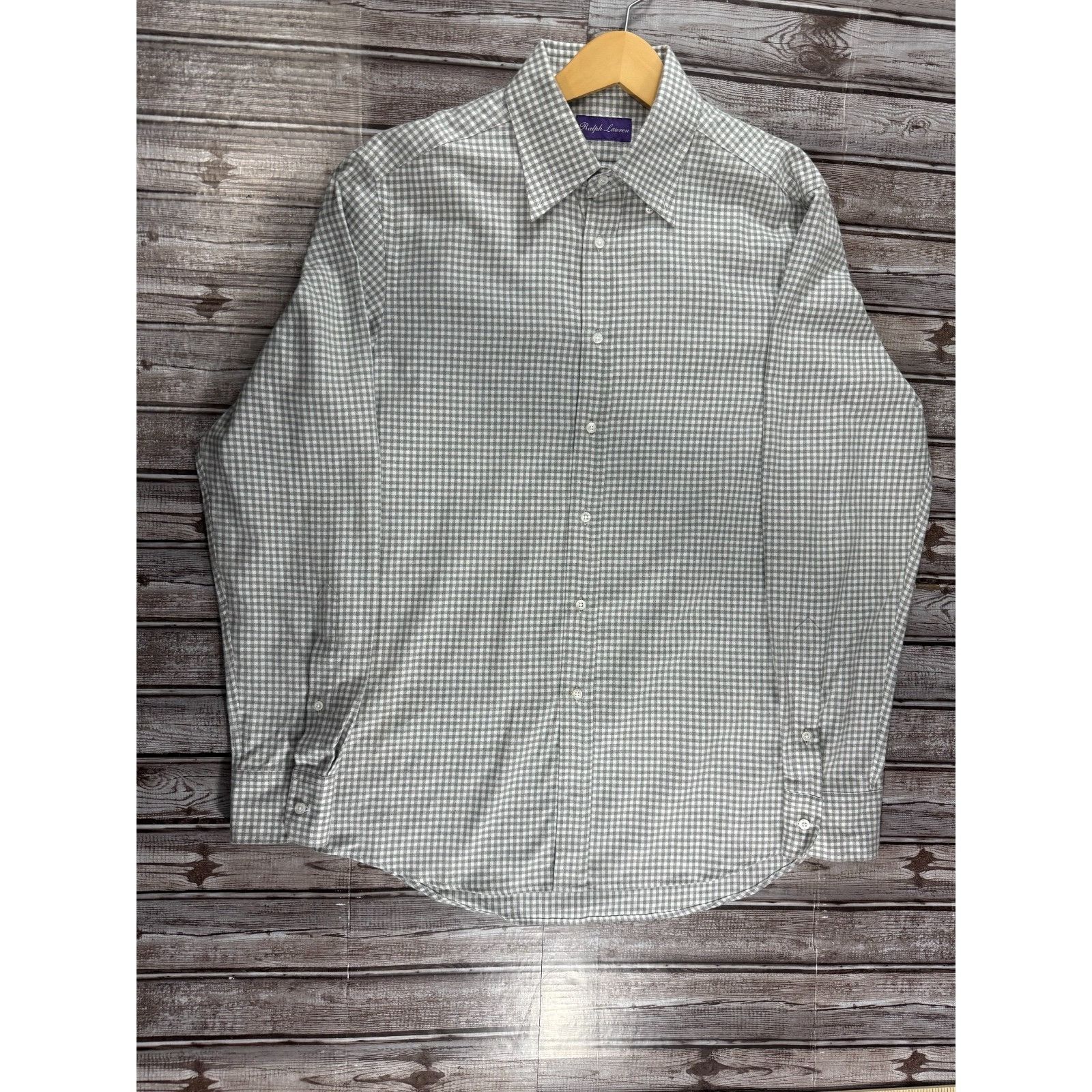 Ralph Lauren Purple Label Flannel Shirt size M color Plaid G
