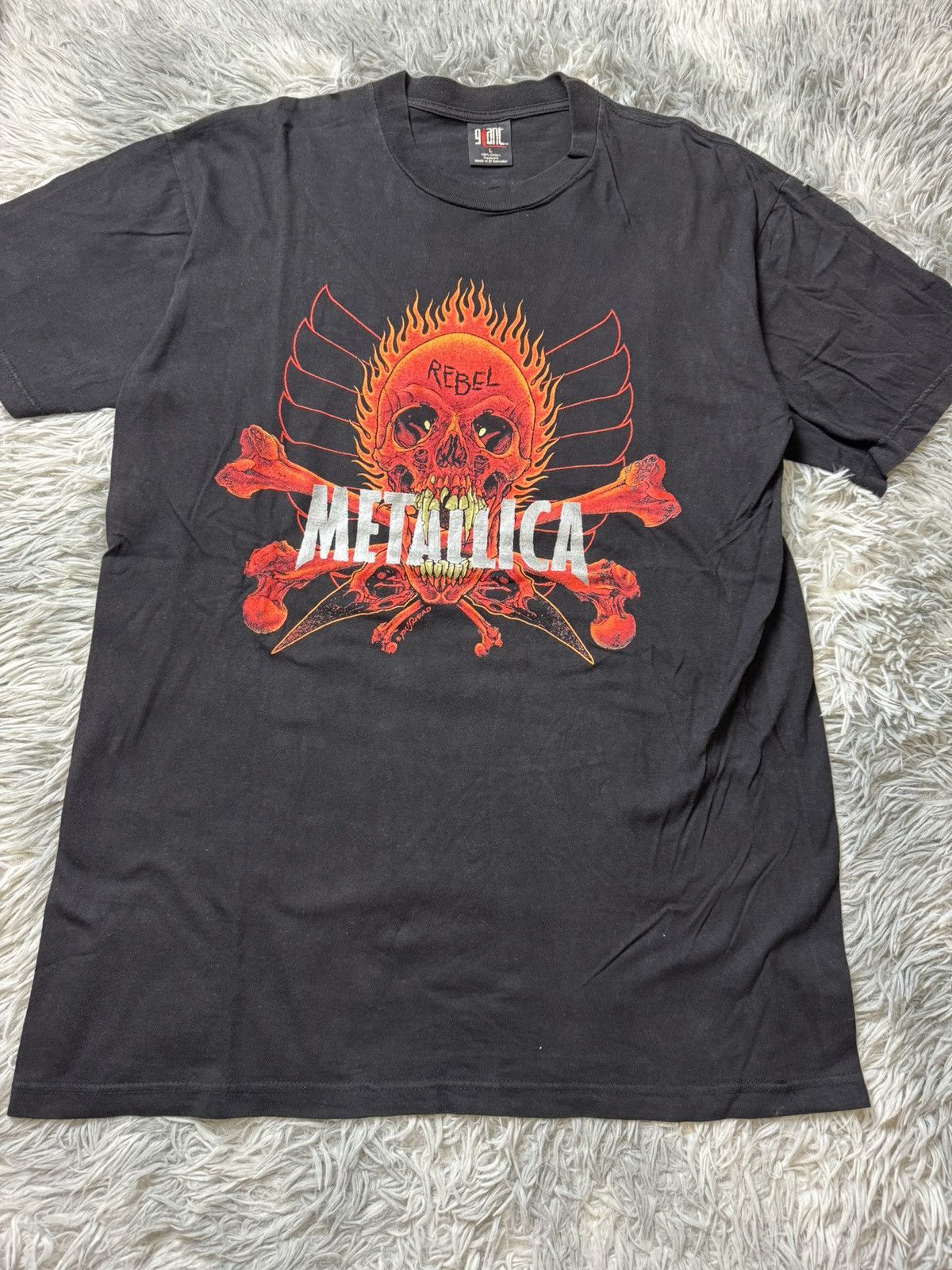 Vintage Metallica 90’s Rebel Pushead