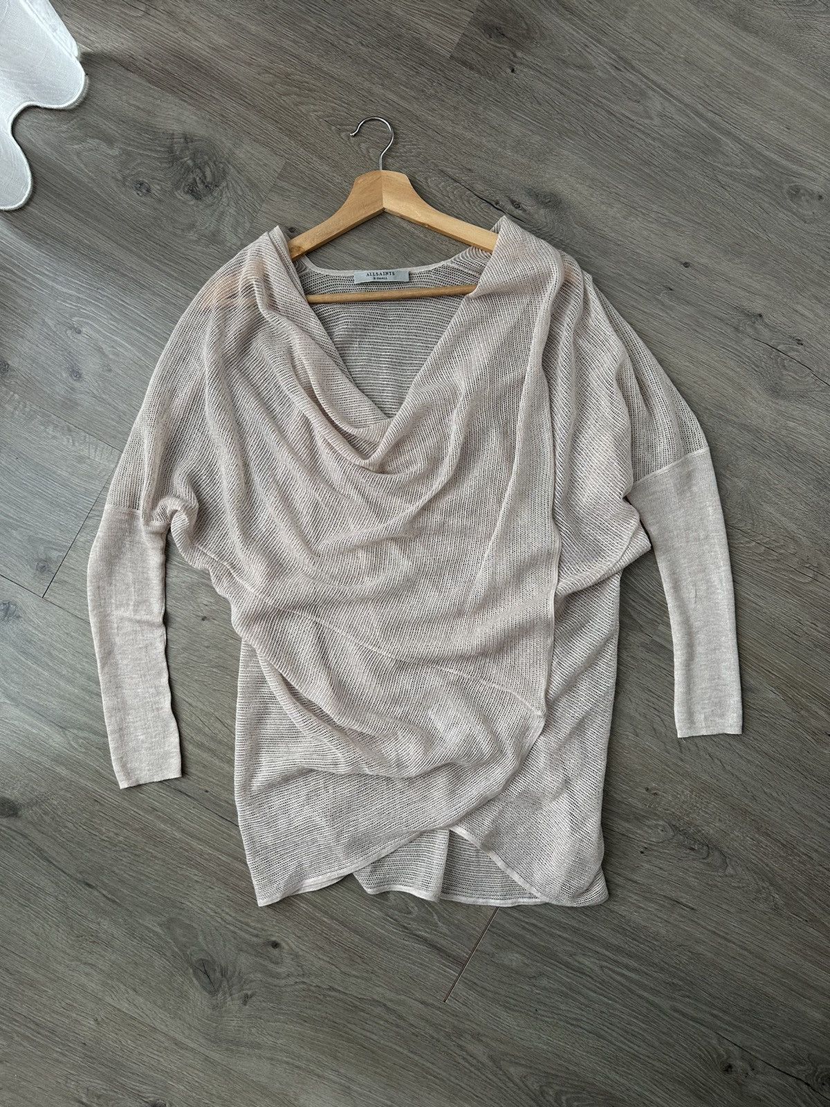 Allsaints Vintage Allsaints Women's Cape Beige With Mesh Size US S / EU 44-46 / 1 - 1 Thumbnail