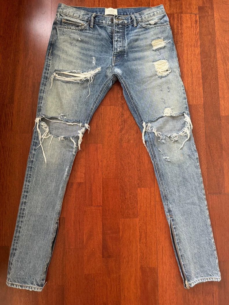 Fear of God Fear of God Main line og blue bull Size US 33 - 1 Thumbnail