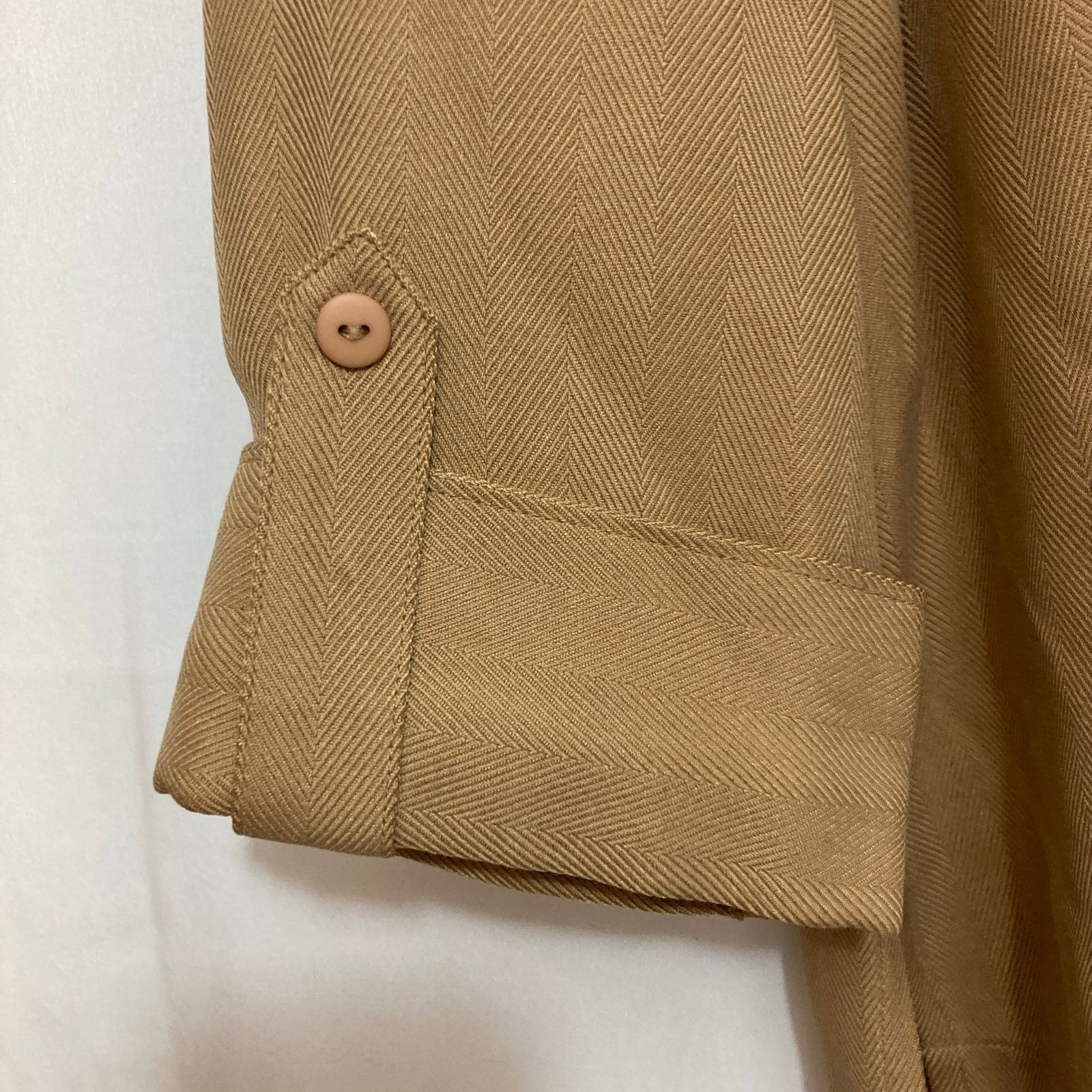 Other Anna and Frank 100% Silk Herringbone Button Shirt Blouse Top Size M / US 6-8 / IT 42-44 - 5 Thumbnail