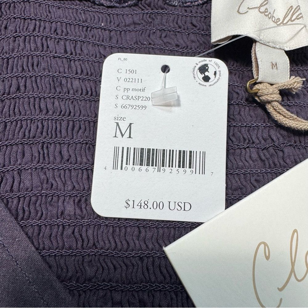 Cleobella NWT New $148 Cleobella Valencia Wrap Cotton Long Sleeve Top Size M / US 6-8 / IT 42-44 - 7 Thumbnail