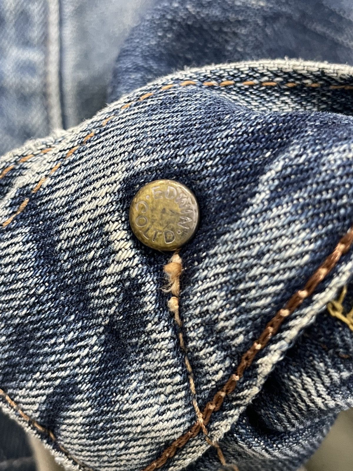 Edwin Edwin XV-S Life Art Inspired Local Rick Designer Denim Size US 34 / EU 50 - 24 Thumbnail