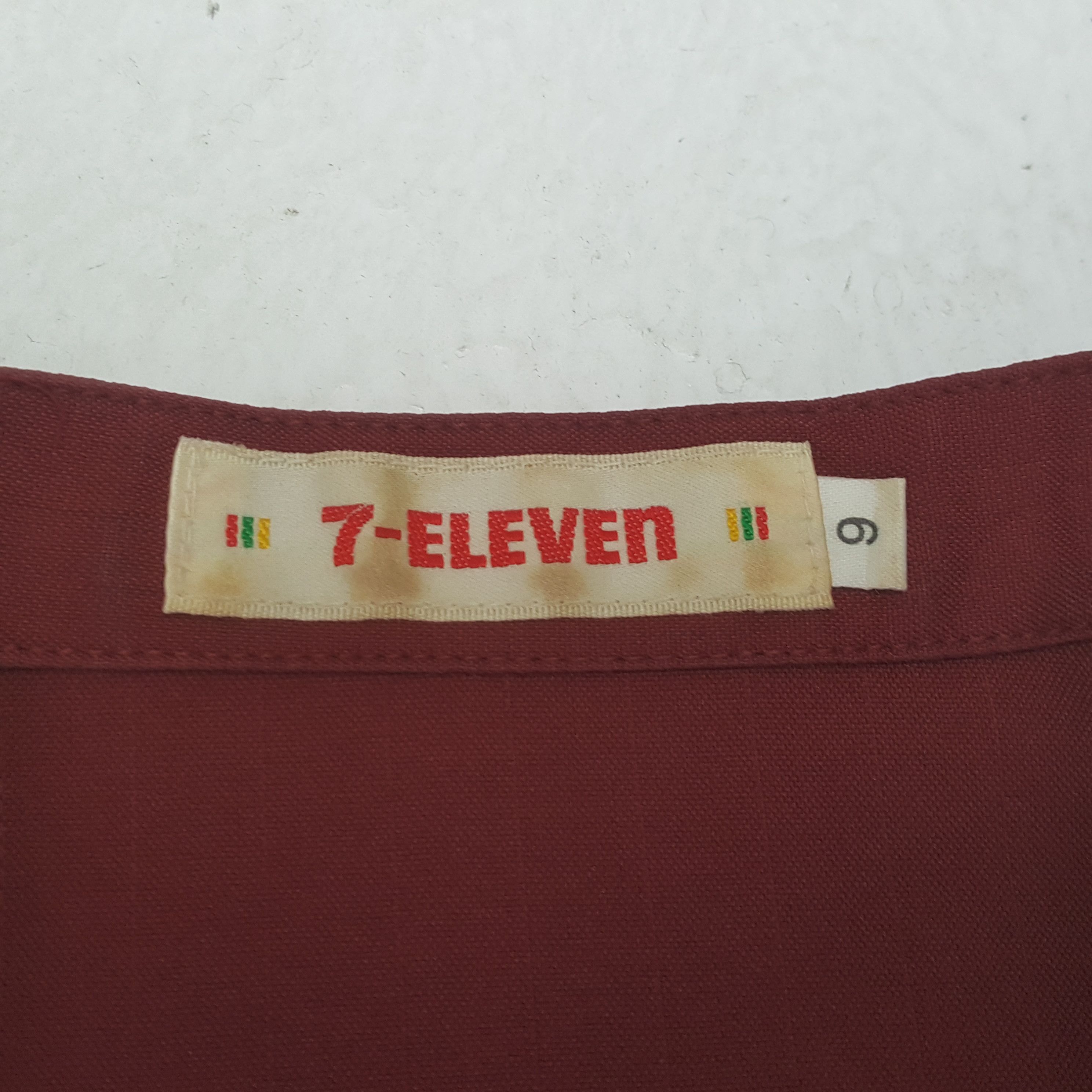 Vintage 7 ELEVEN Japanese Workwear Uniform Jacket C285N6 Size US S / EU 44-46 / 1 - 6 Thumbnail