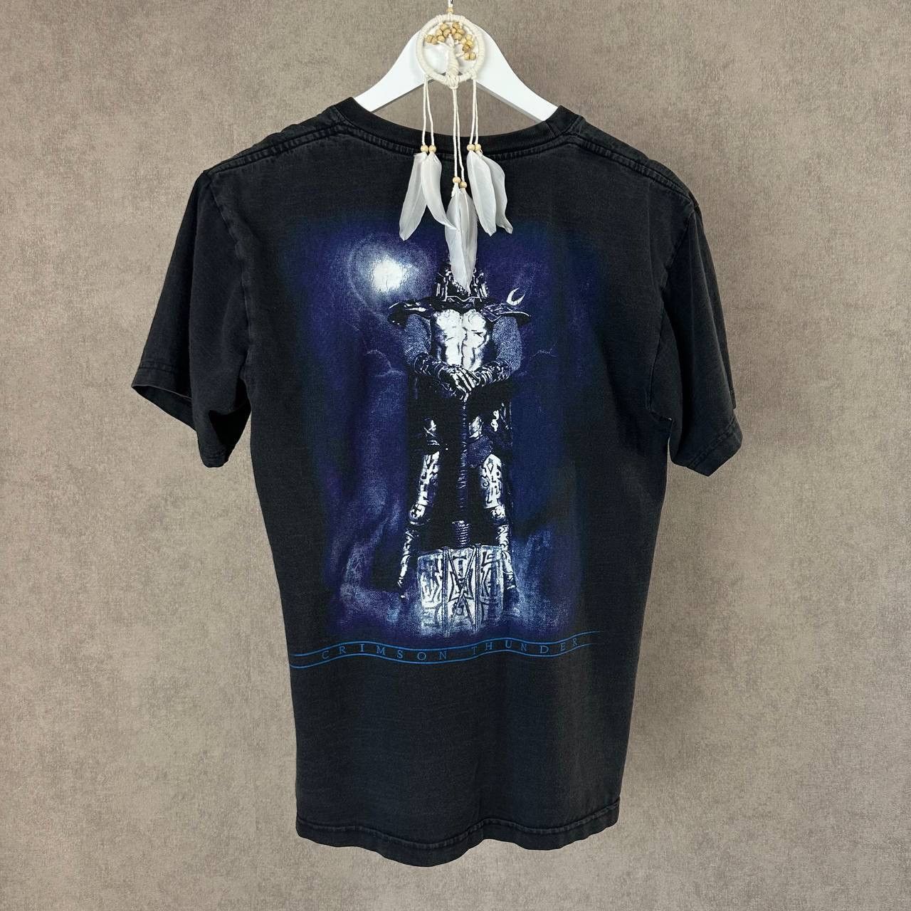 Band Tees × Vintage Vintage Hammer Fall T-shirts Big Logo Band Rock 00s Y2K Size US M / EU 48-50 / 2 - 2 Thumbnail