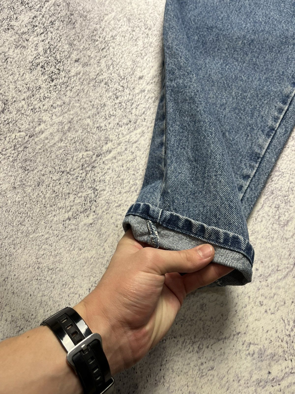 Vintage 🔥New! Vintage Jeans H.I.S Acid Wash Blue Made In USA Size US 32 / EU 48 - 10 Thumbnail