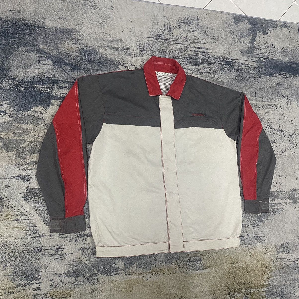 Japanese Brand Vintage Japan Racing Nissan Button Up Workwear Jacket Size US XL / EU 56 / 4 - 8 Thumbnail
