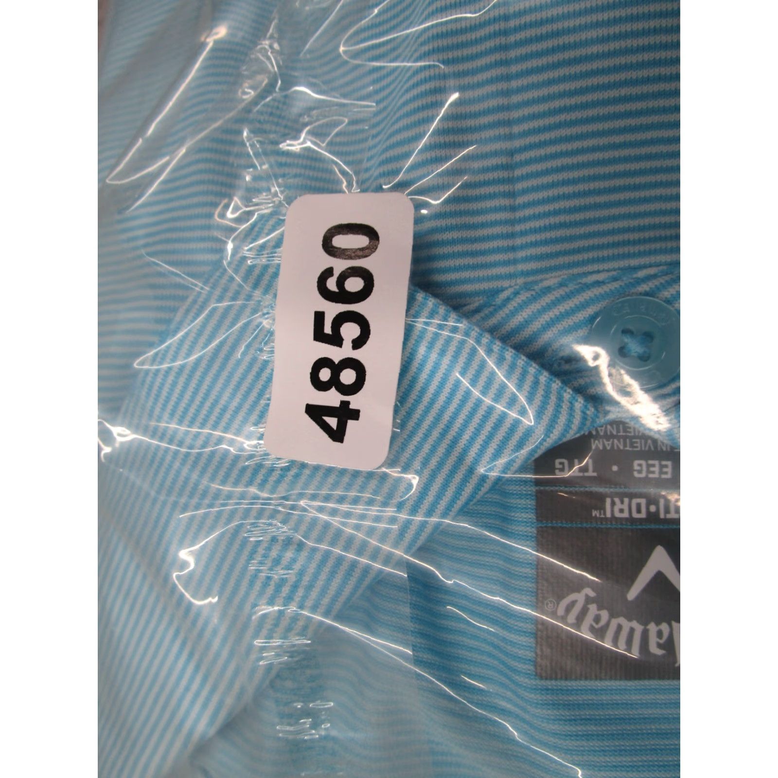 Callaway CALLAWAY Polo Shirt Mens 2XL Blue Opti Dri Short Sleeve Performance Golf Polo Shirt Size US XXL / EU 58 / 5 - 8 Thumbnail