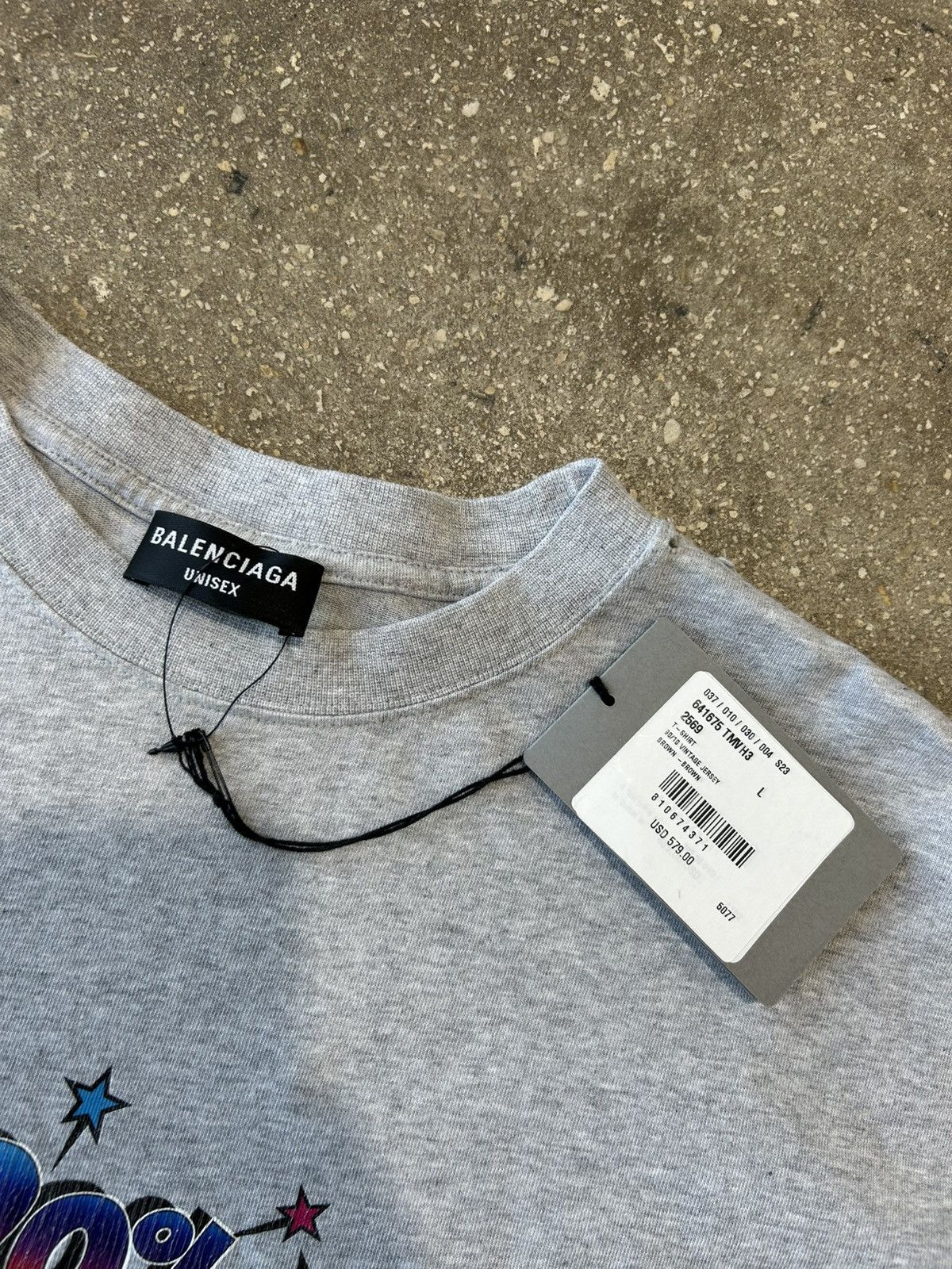Balenciaga Balenciaga 90% 10% myself Tee Size US L / EU 52-54 / 3 - 2 Thumbnail