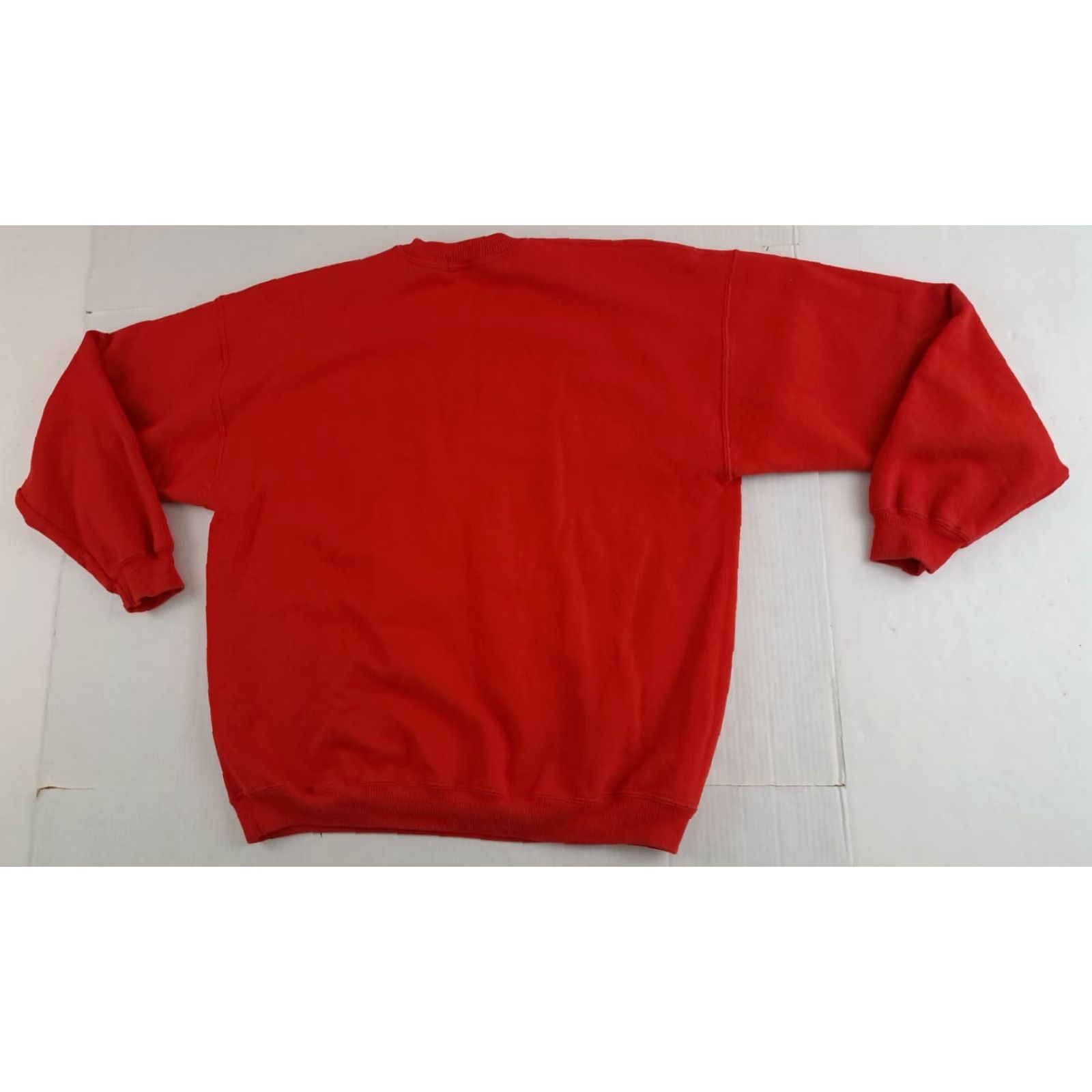 Vintage Vintage Trump Taj Mahal Atlantic City Embroidered Sweatshirt Red Unisex Adults XL Pullover Crew Neck Canvas Cotton Long Sleeve Size US XL / EU 56 / 4 - 4 Thumbnail