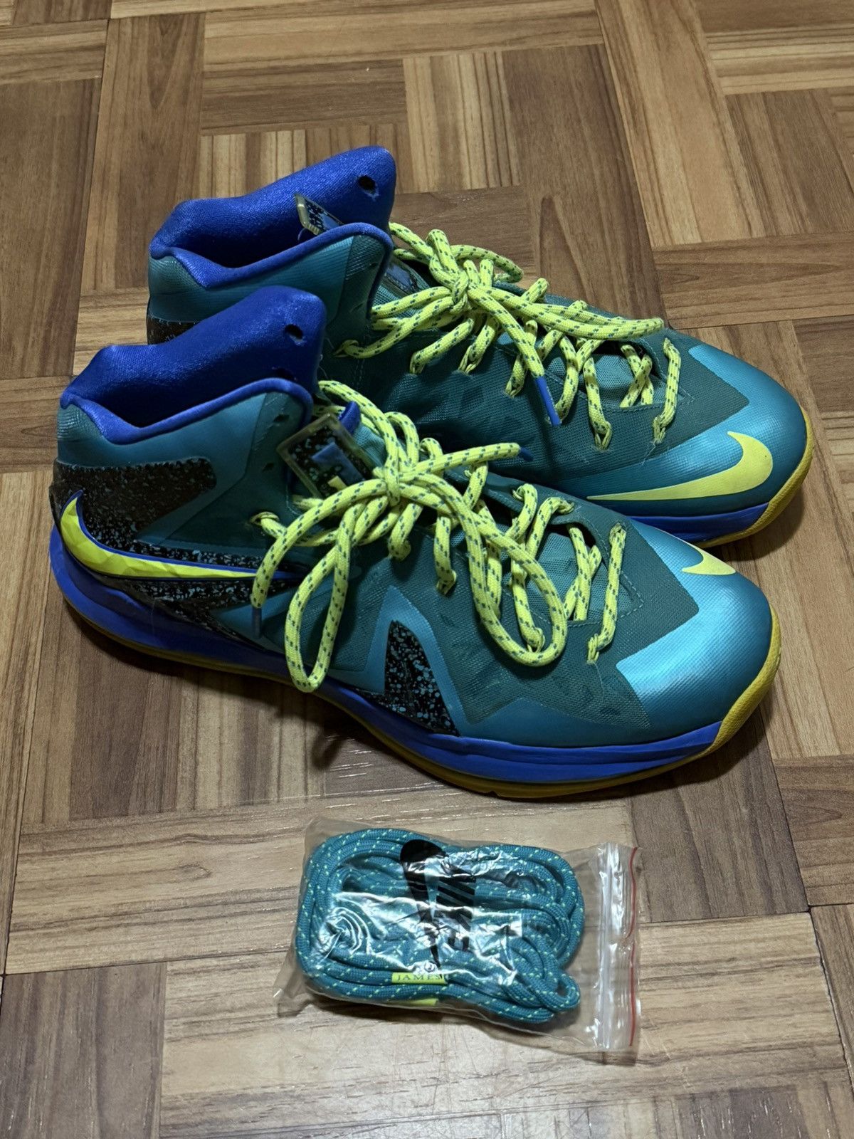 Nike Nike LeBron X Elite Miami Dade Size US 11 / EU 44 - 7 Thumbnail