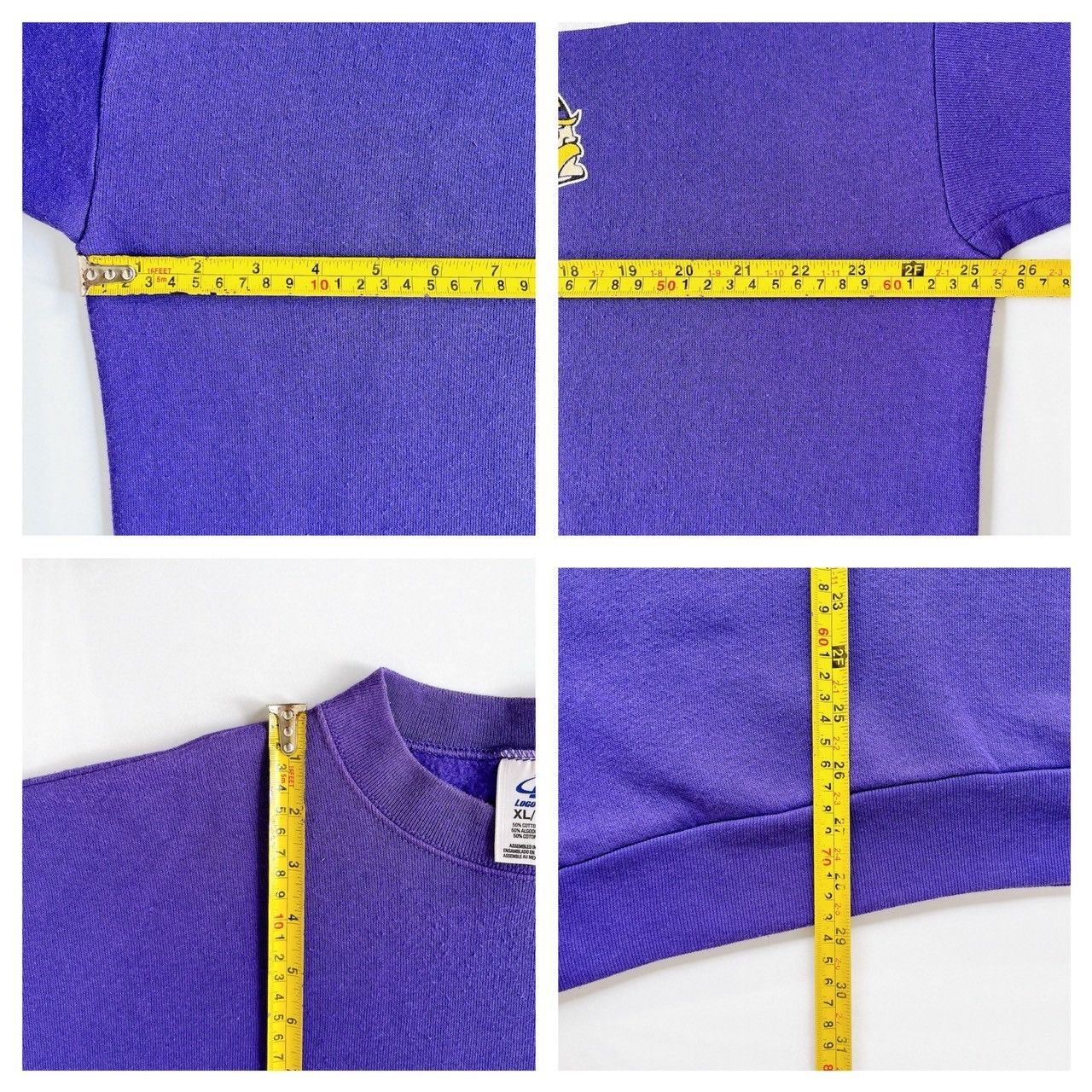 Vintage 90s Minnesota Vikings NFL sweatshirt/ XL Size US XL / EU 56 / 4 - 9 Thumbnail