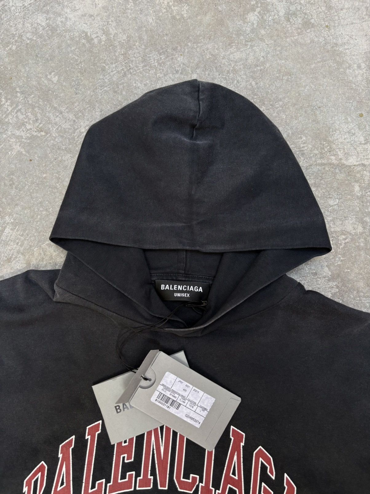 Balenciaga Balenciaga College Hoodie Size US M / EU 48-50 / 2 - 6 Thumbnail