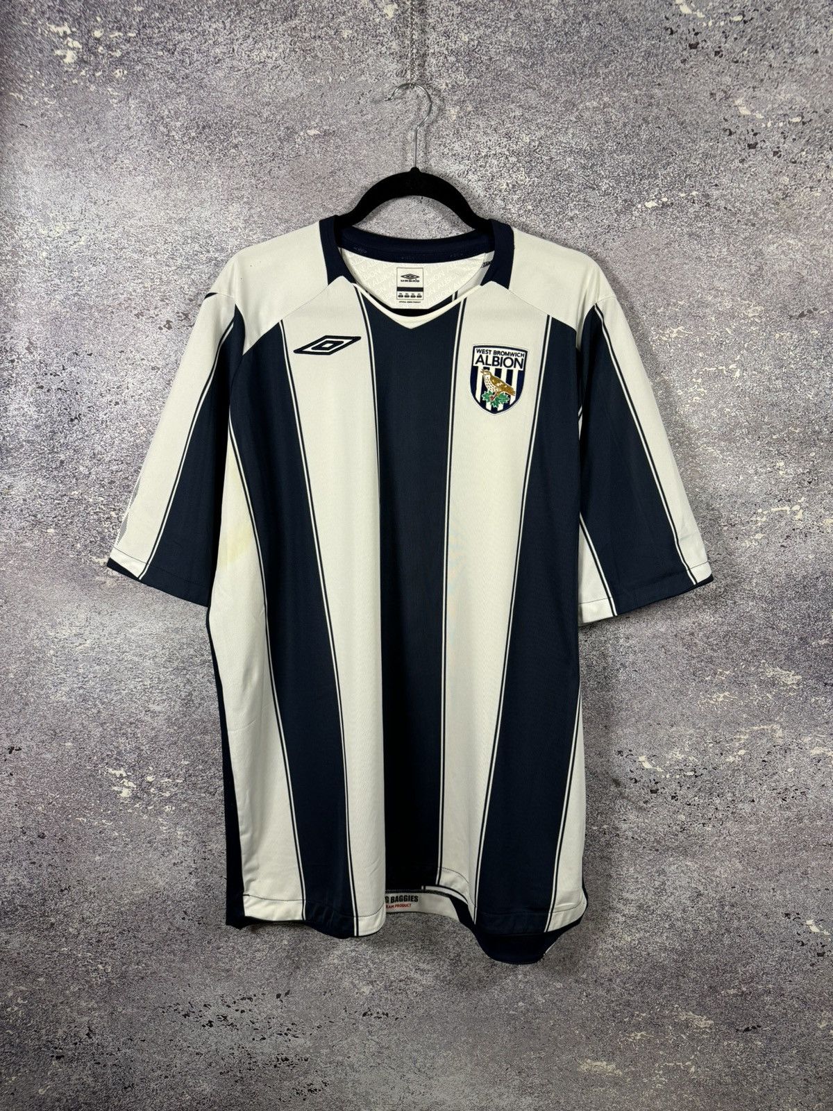 Umbro × Vintage Vintage West Bromwich Albion 2008/09 Umbro Jersey Blokcore Size US XXL / EU 58 / 5 - 1 Thumbnail