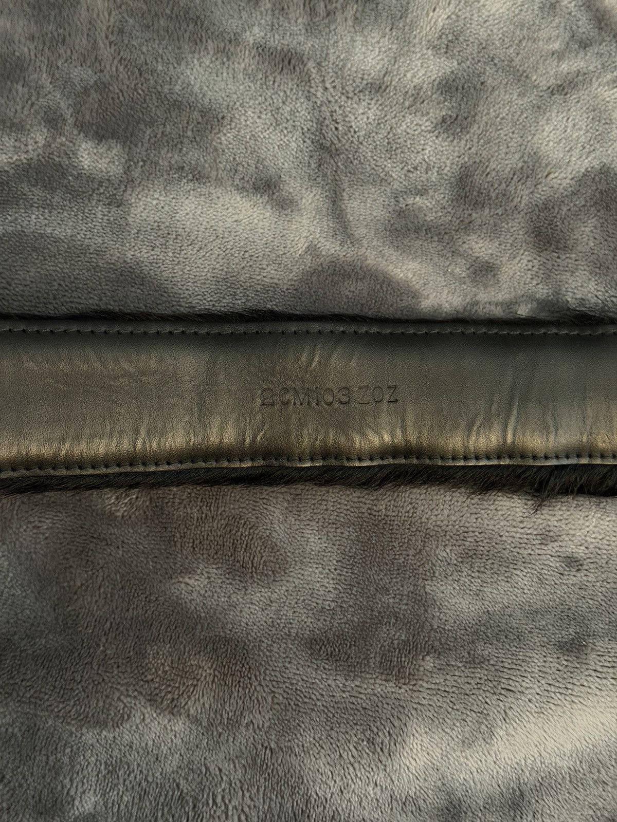 Prada Prada Black Fur Belt AW17 Size 38 - 6 Thumbnail