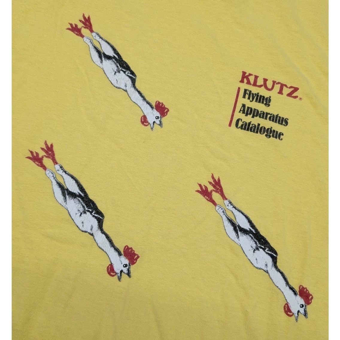 Hanes × Vintage Vintage Klutz Flying Apparatus Catalogue art t-shirt Size US XL / EU 56 / 4 - 2 Thumbnail