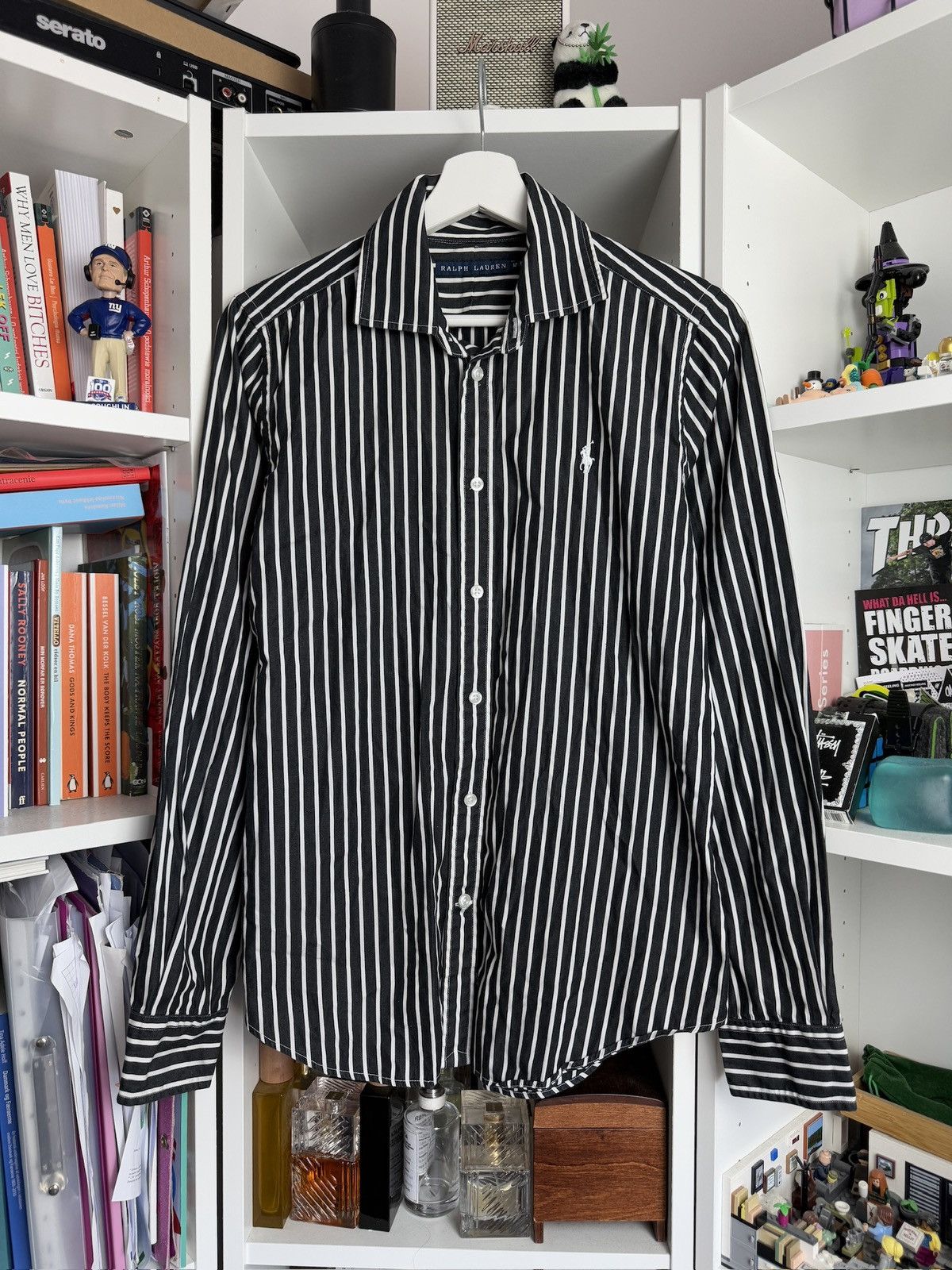 Designer × Polo Ralph Lauren × Ralph Lauren Vintage y2k Polo Ralph Lauren striped longsleeve shirt M 90s Size US M / EU 48-50 / 2 - 1 Thumbnail