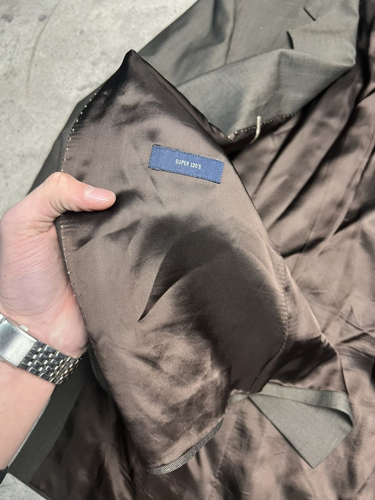 Burberry Crazy Vintage Burberry Blazer Size 42R - 9 Thumbnail