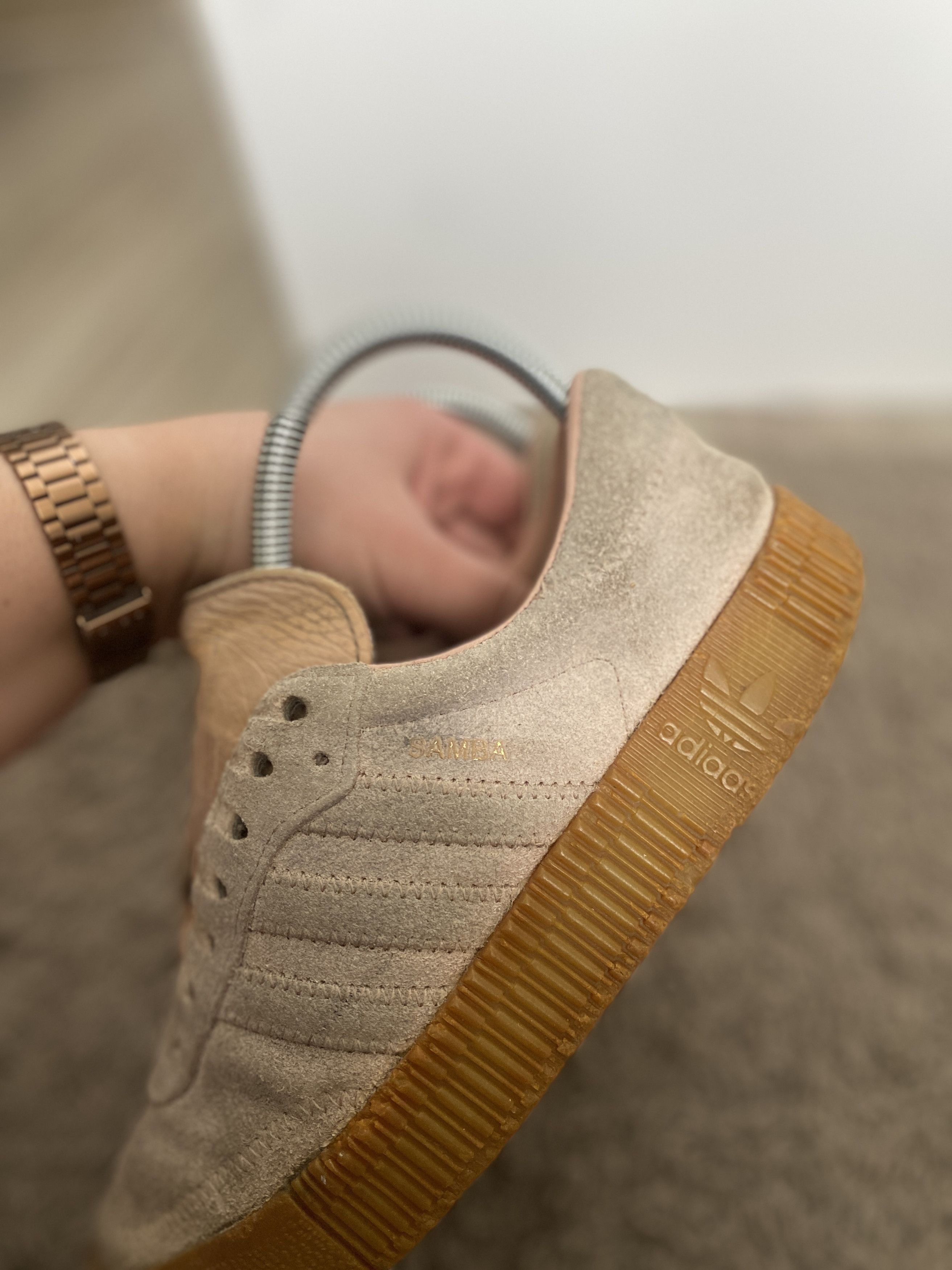 Adidas Adidas Samba Sambarose Ash Pearl sneakers shoes Size US 6.5 / IT 36.5 - 6 Thumbnail