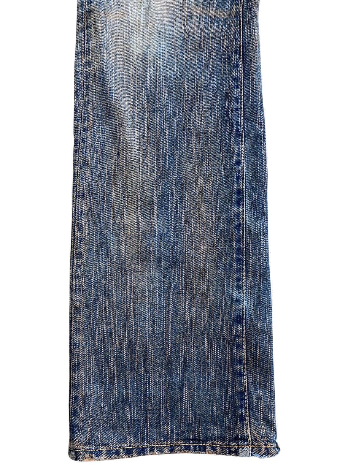 Japanese Brand Japanese Brand GLHEART Rusty Wash Loose Jeans Size US 31 - 5 Thumbnail