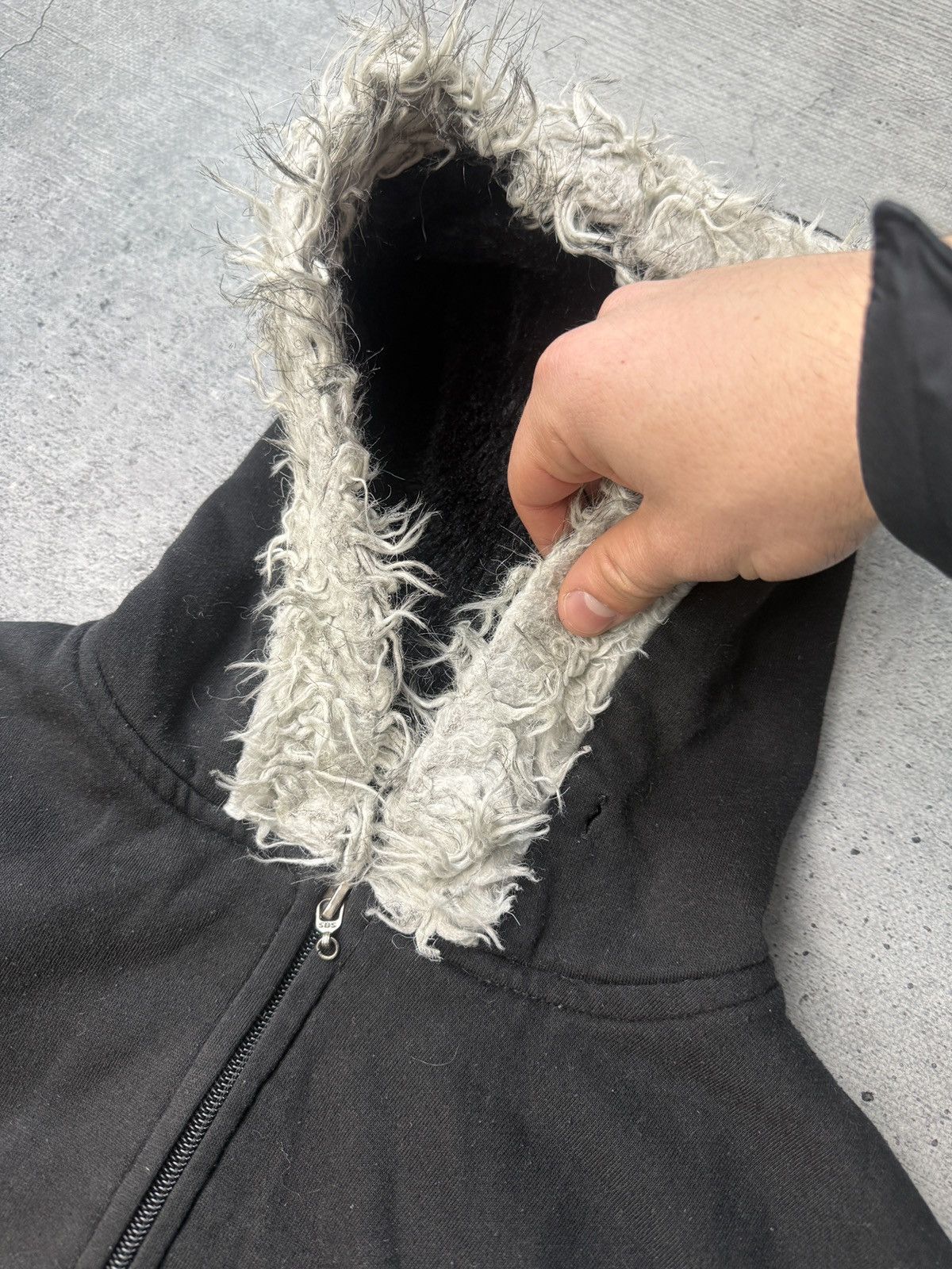 Abercrombie & Fitch Abercrombie and Fitch Japanese Fur Hoodie Y2K Hysteric Style Size US S / EU 44-46 / 1 - 4 Thumbnail