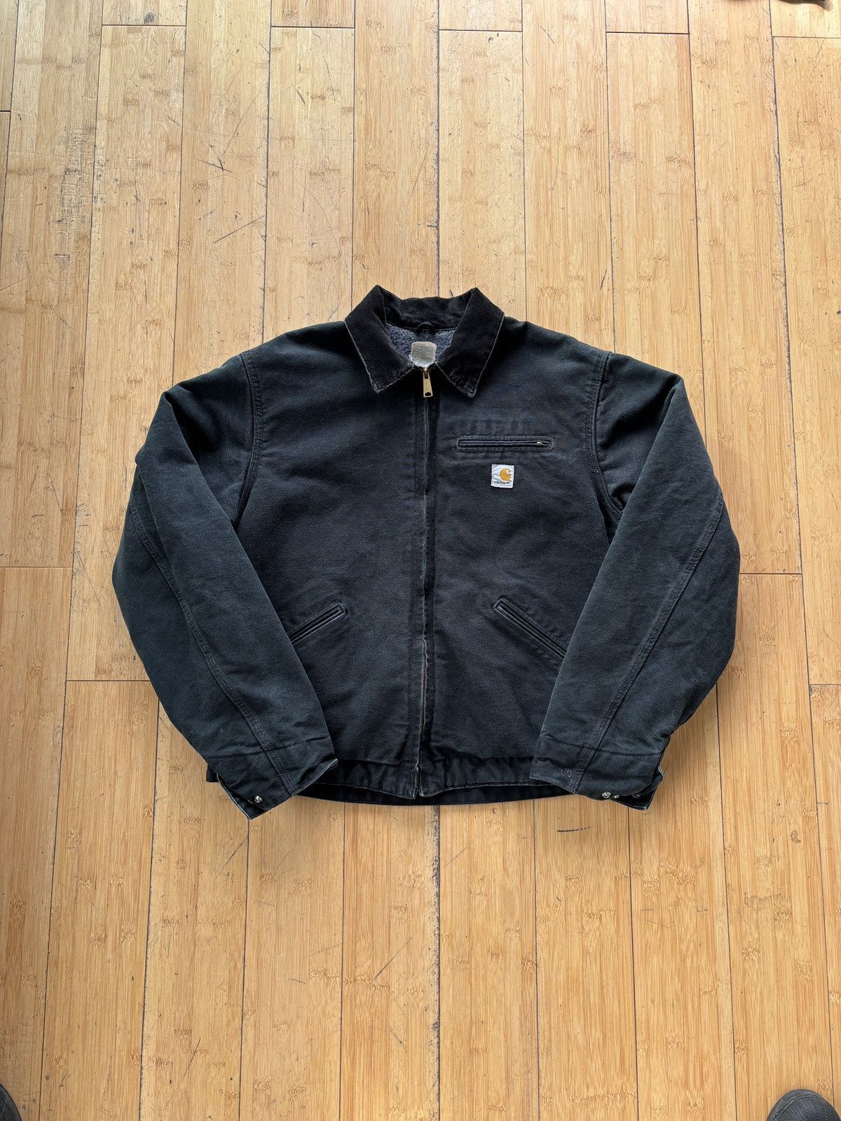 Carhartt Vintage Cahartt J01 BLK Detroit Jacket 46 Size US XL / EU 56 / 4 - 1 Thumbnail