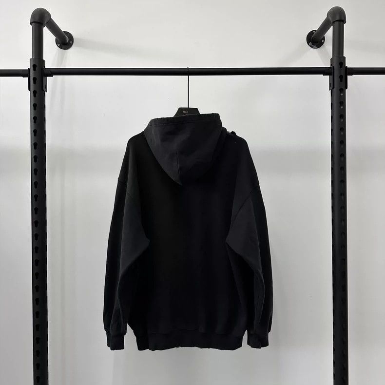Balenciaga Balenciaga FW22 BB Pairs Icon embroidered logo hooded sweat Size US S / EU 44-46 / 1 - 2 Thumbnail