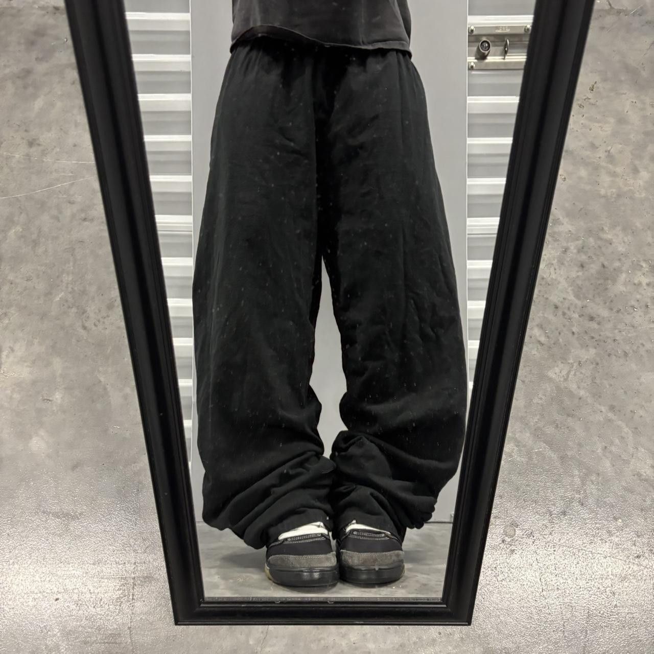Russell Athletic × Vintage Crazy Vintage Y2K/2000s Baggy Black Russell Opium Streetwear Sweatpants! Size US 34 / EU 50 - 1 Thumbnail
