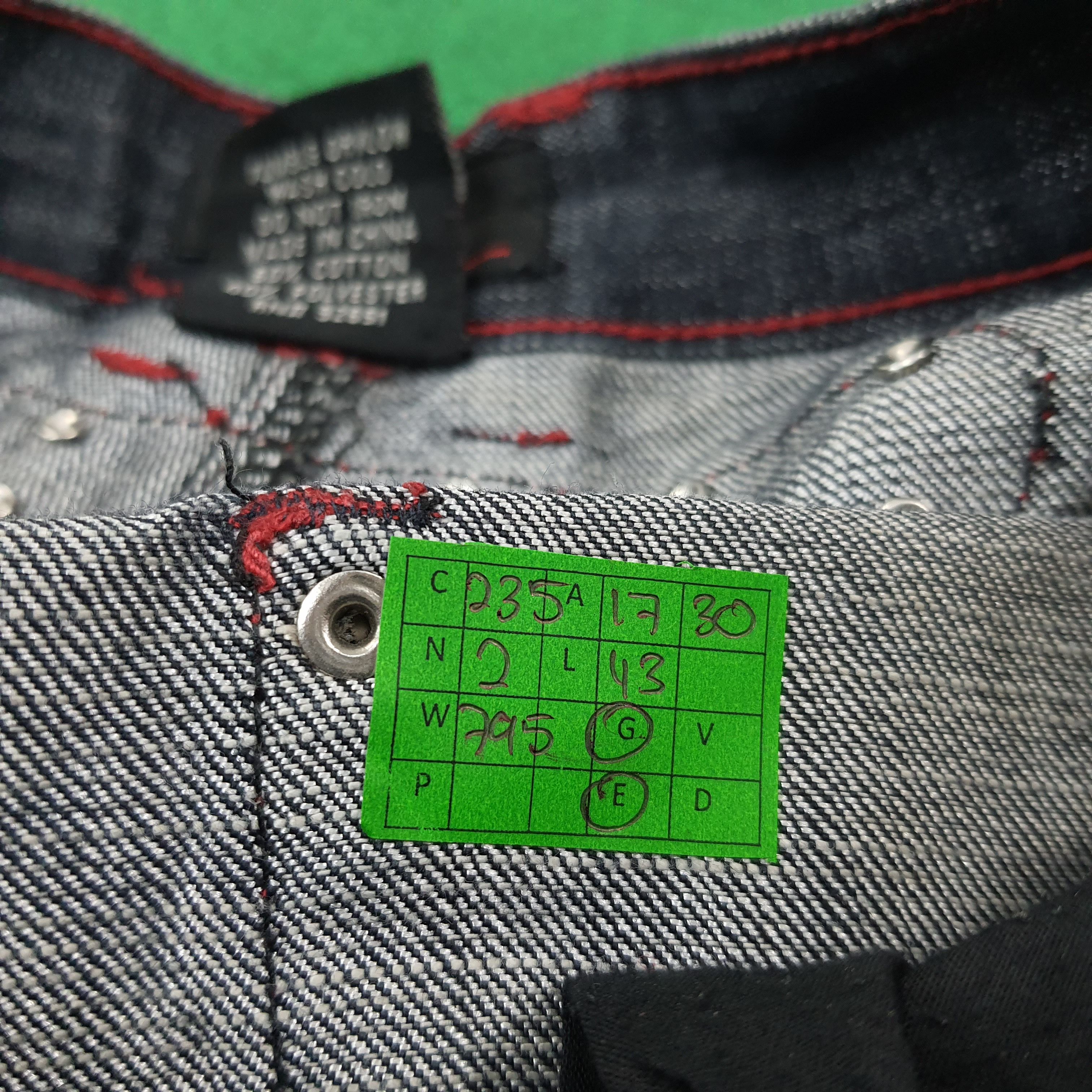 Vintage Vintage K.A.D Clothing Co. Streetwear Jean C235N2 Size US 34 / EU 50 - 9 Thumbnail