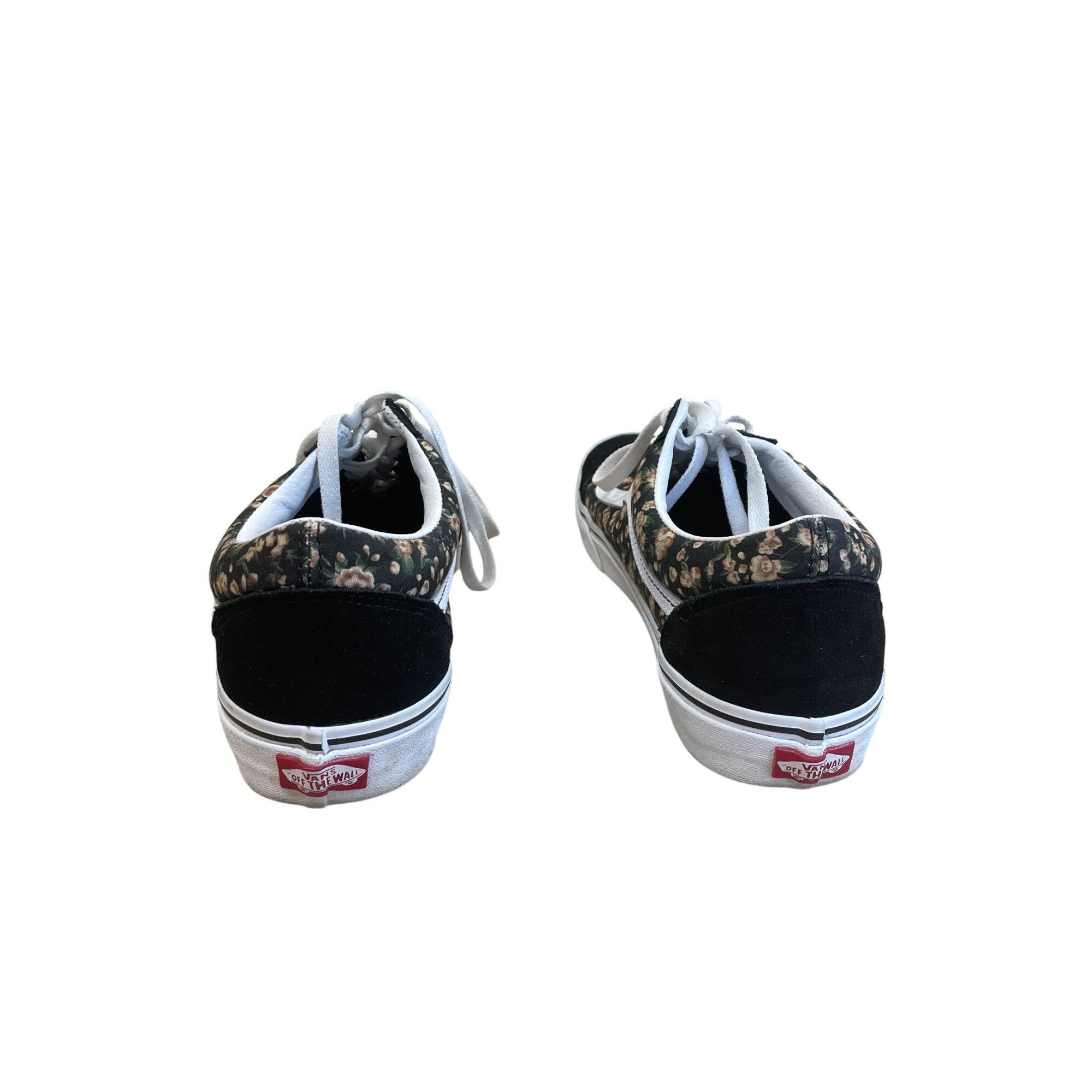 Vans Vans Old Skool Mens Black Floral leather Low Sneakers Size 1 Size US 10 / EU 43 - 6 Thumbnail