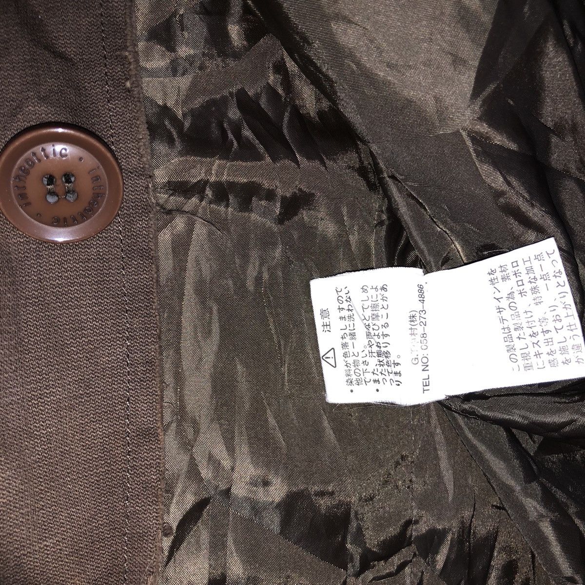 In The Attic × Vintage In The Attic Punk Jacket Japanese Brand Size 40L - 24 Thumbnail