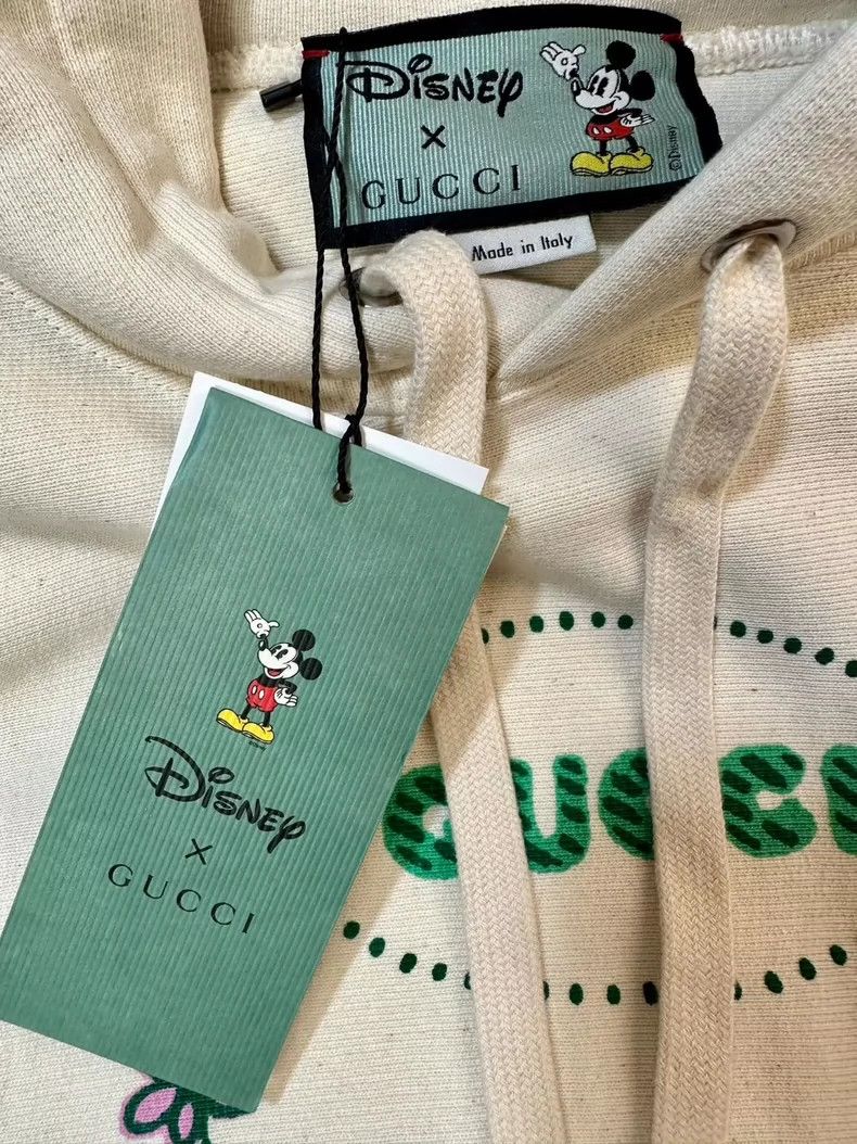 Gucci Gucci Disney Green Mickey Mouse Co-branded Cotton Mickey Sw Size US L / EU 52-54 / 3 - 3 Thumbnail
