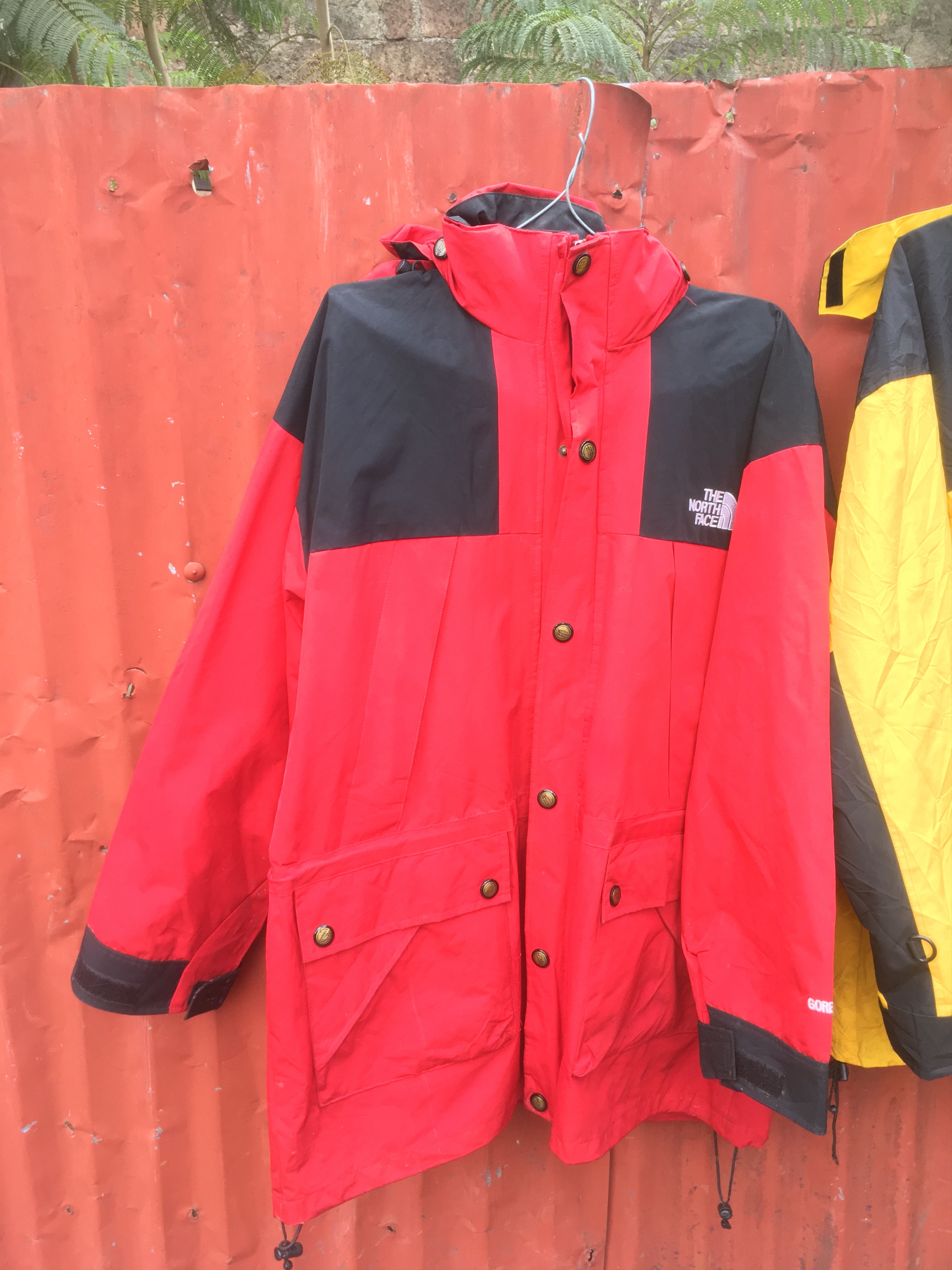 The North Face 🔥🔥2 Northface X Gore-Tex Red / Black yellow Jackets Size US XL / EU 56 / 4 - 5 Thumbnail