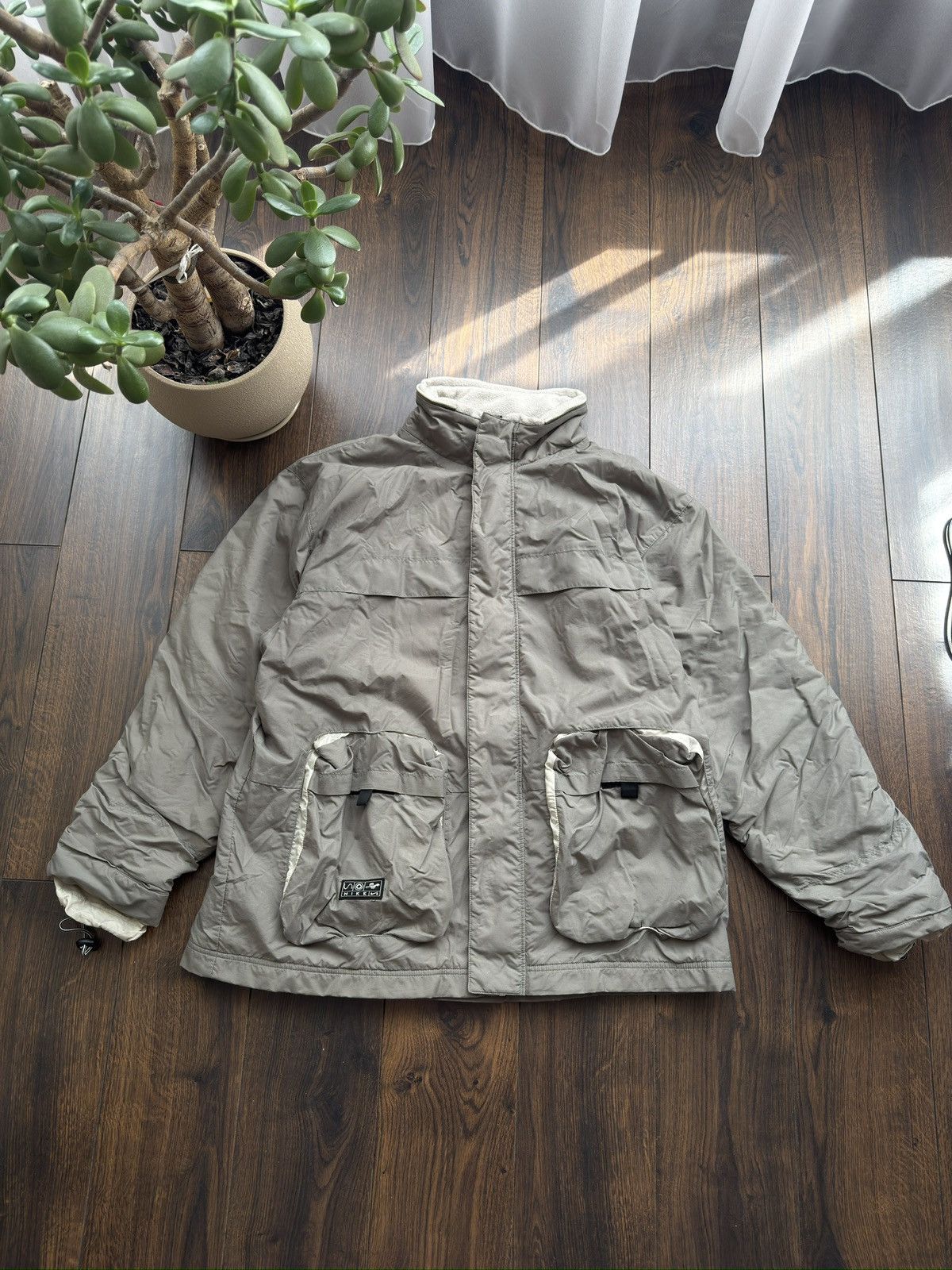 Nike Vintage Nike Jacket Gray Pocket Size US L / EU 52-54 / 3 - 2 Thumbnail