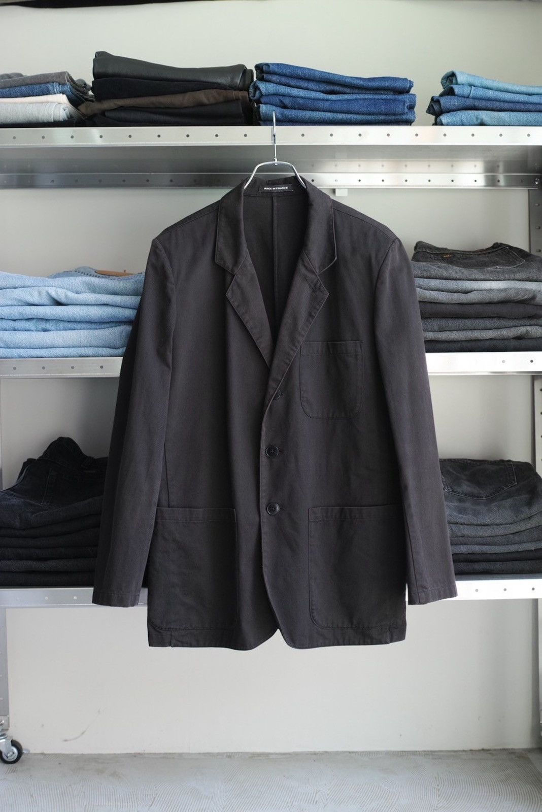 agnes b. agnes b Cotton Tailored Jacket Size 48R - 1 Thumbnail