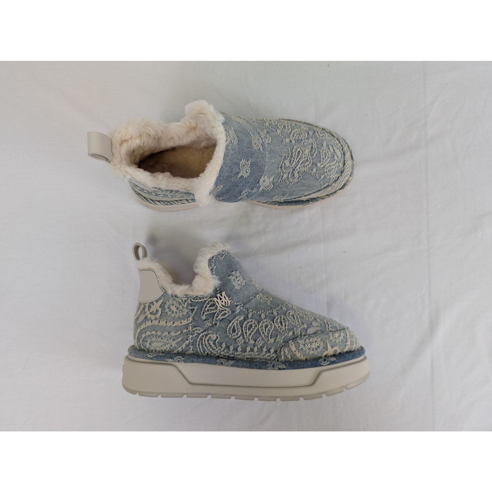 Amiri o1rshd1 Malibu Boot in Wash Indigo Size US 12 / EU 45 - 12 Thumbnail