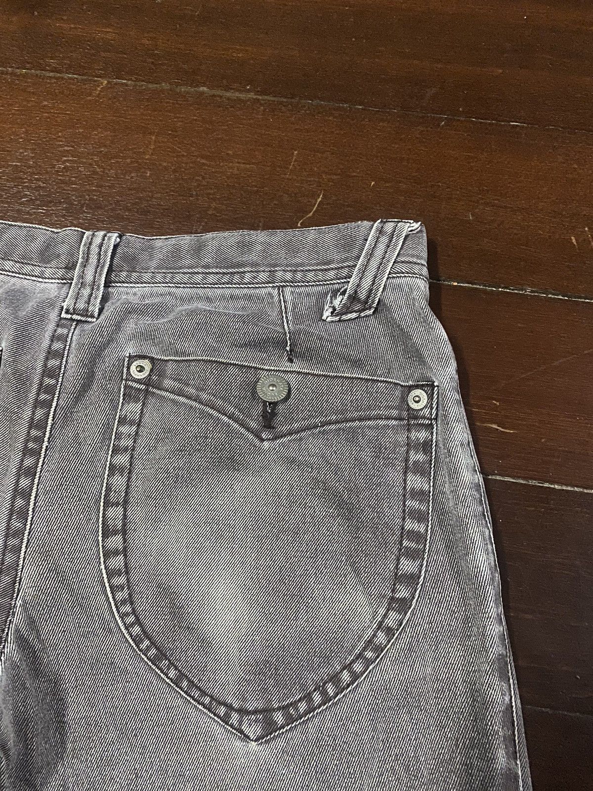 If Six Was Nine × Le Grande Bleu (L.G.B.) × Tornado Mart FIRE 🔥 Buona Giornata Flare BOOTCUT BELL BOTTOM WIDE LEG Size US 34 / EU 50 - 15 Thumbnail