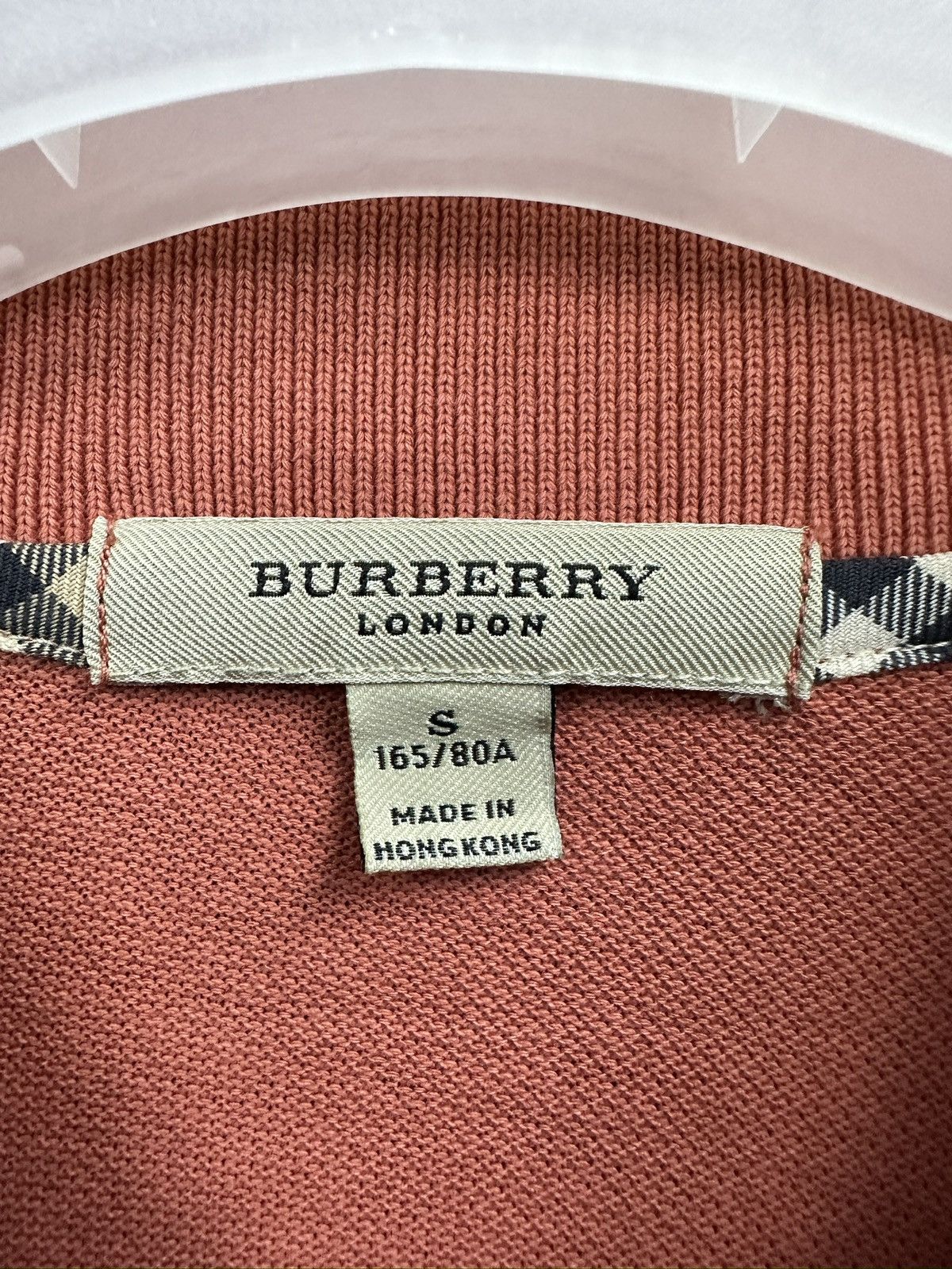 Burberry Burberry London Novacheck Longsleeve Polo Shirt A258 Size US S / EU 44-46 / 1 - 9 Thumbnail