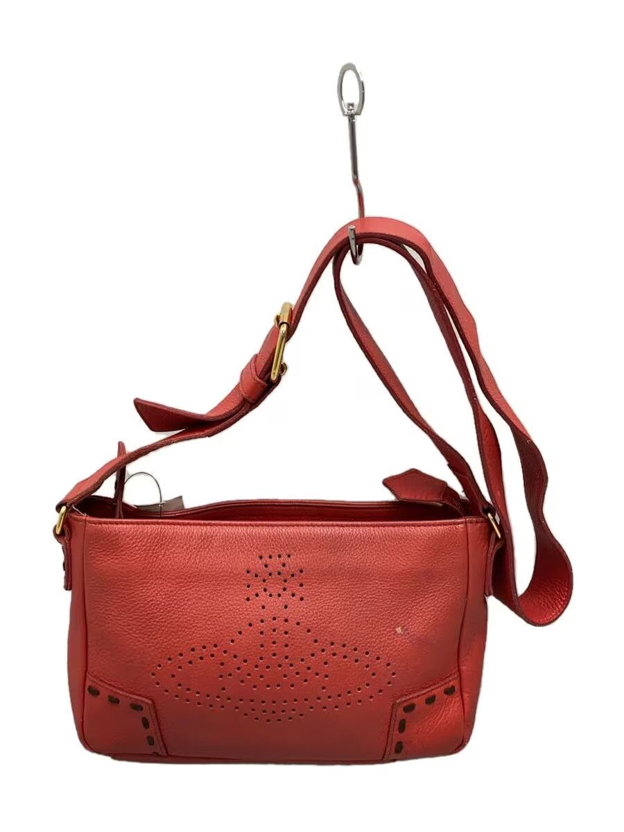 Vivienne Westwood Perforated Orb Leather Shoulder Bag Size ONE SIZE - 1 Thumbnail