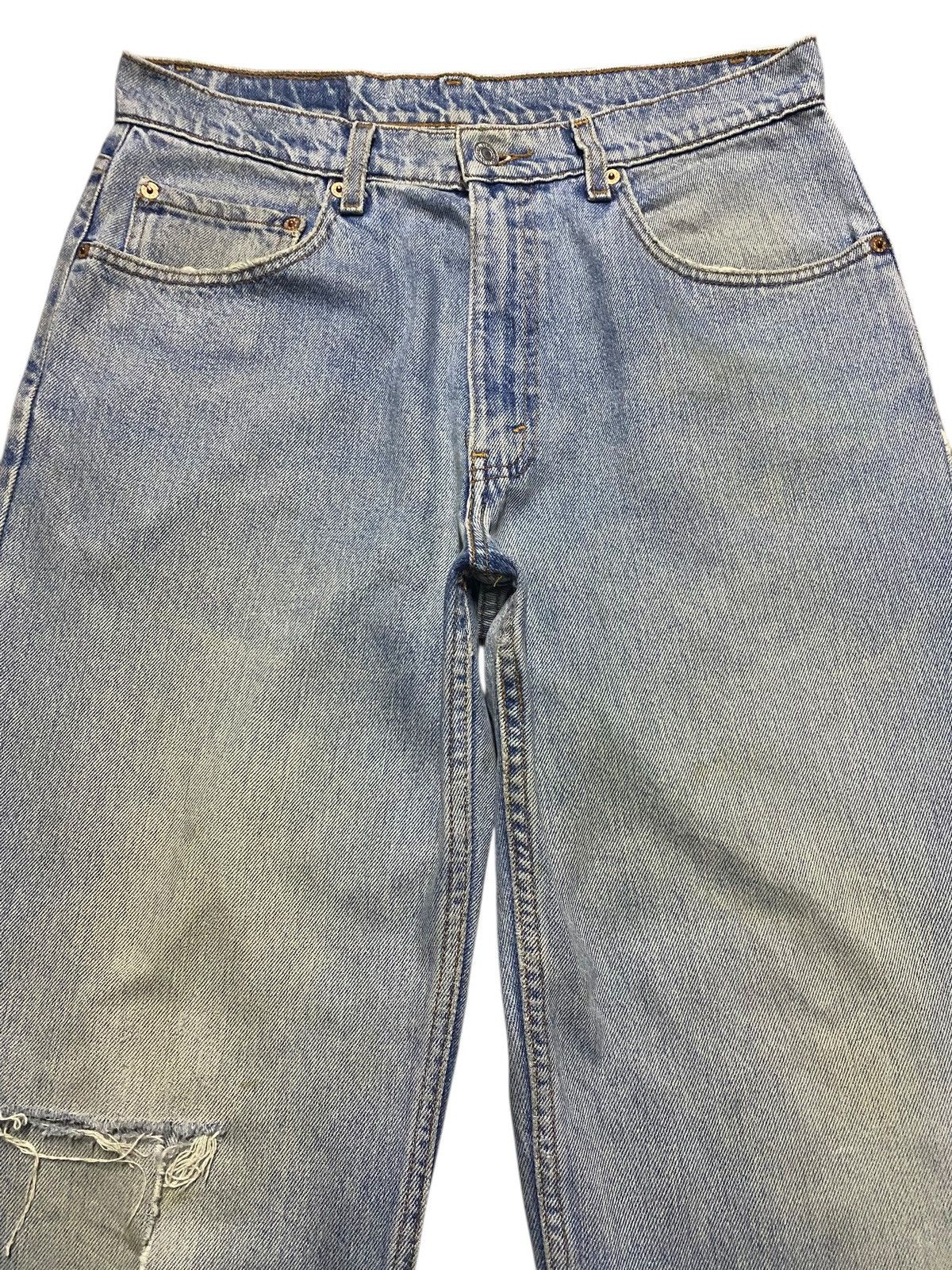 Levi's Vintage Clothing Vintahe Levis 550 Faded Wash Grunge Size US 32 / EU 48 - 3 Thumbnail
