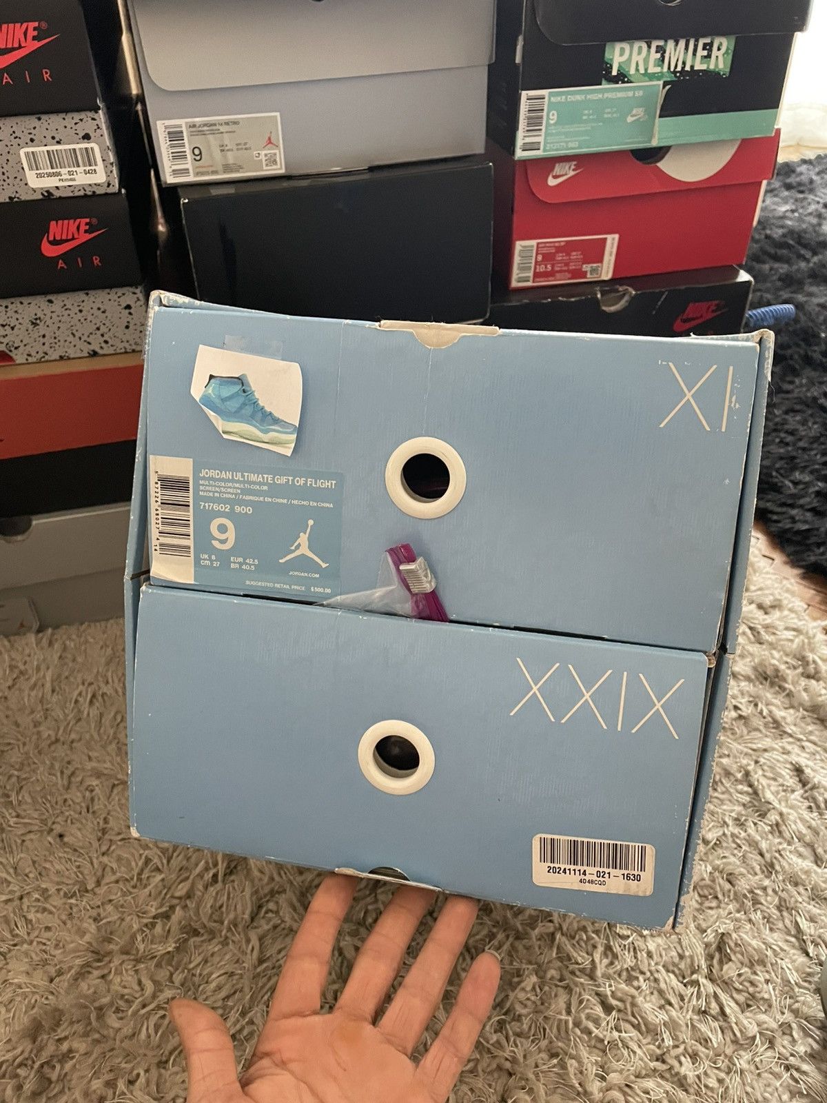 Jordan Brand Jordan 11 Pantone Pack 11 & 29 Size US 9 / EU 42 - 21 Thumbnail