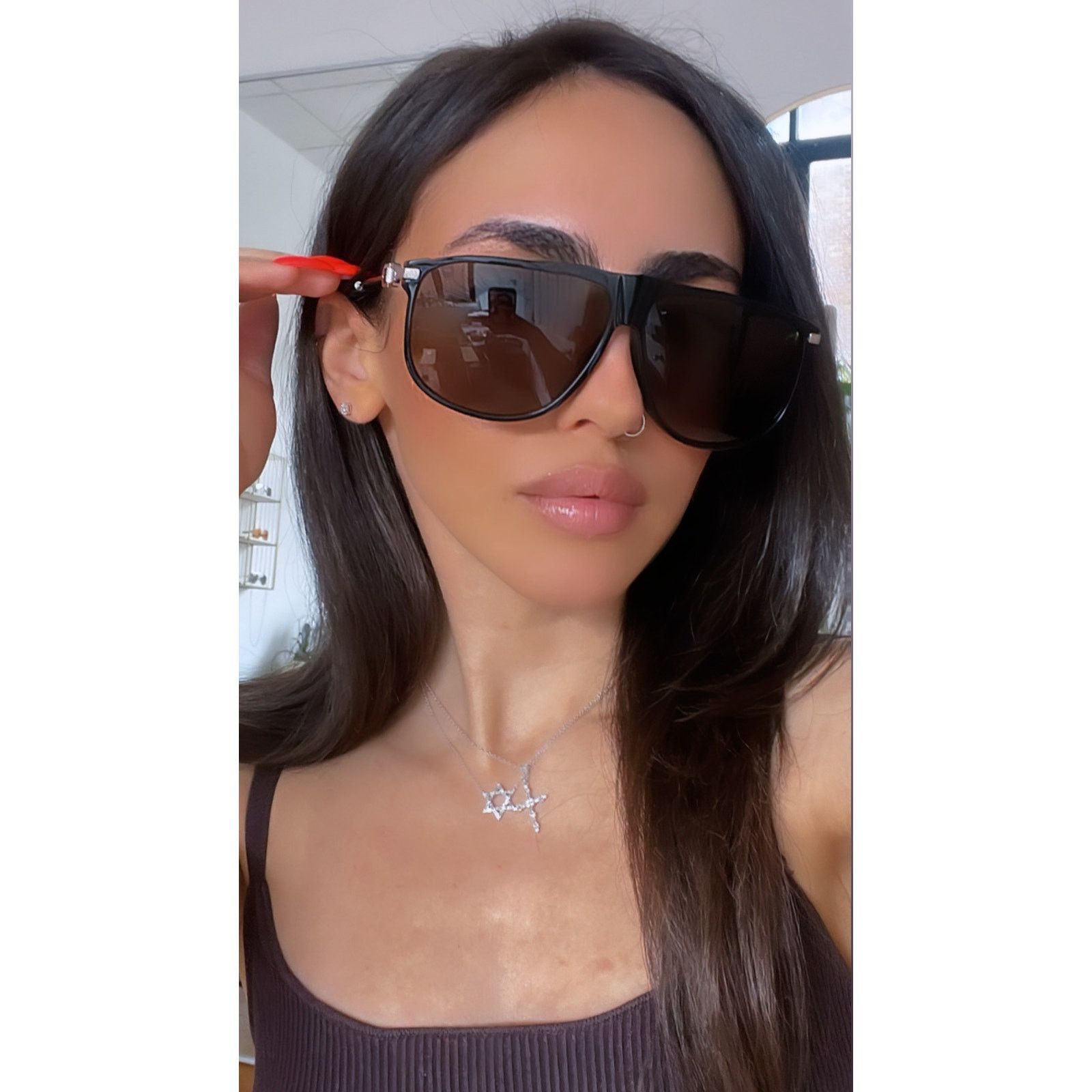 Dior NEW Dior CDLink S2U Sunglasses in Black $440 Size ONE SIZE - 5 Thumbnail